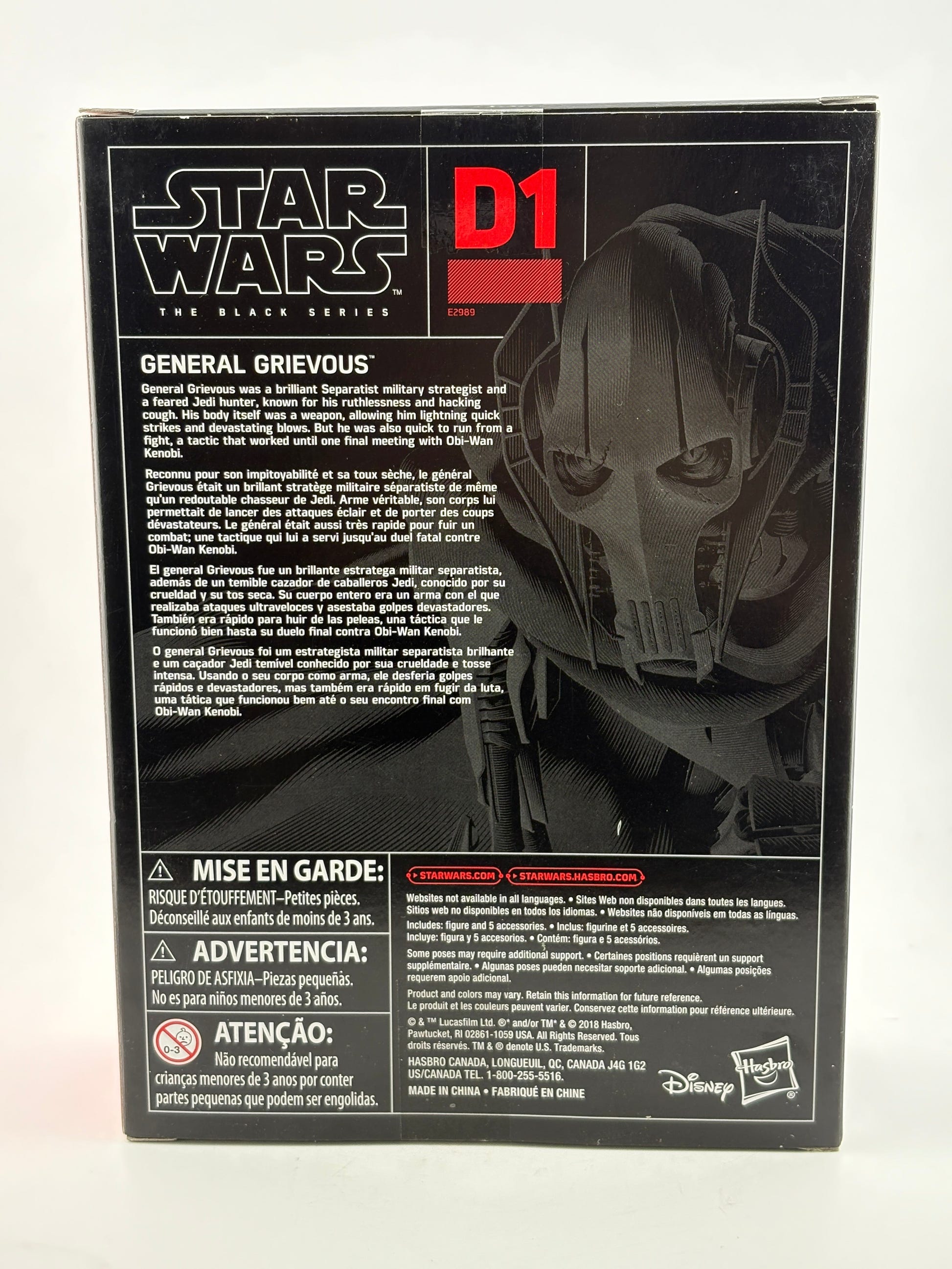 Hasbro Star Wars The Black Series - General Grievous Brand New Sealed FRENLY BRICKS - Open 7 Days image 4