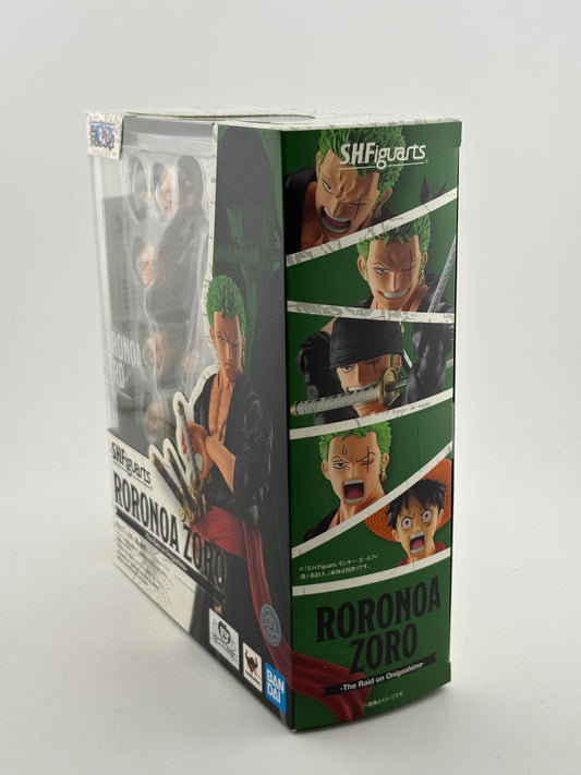 Bandai SHFiguarts - One Piece Roronoa Zoro The Raid on Onigashima Figure Sealed FRENLY BRICKS - Open 7 Days