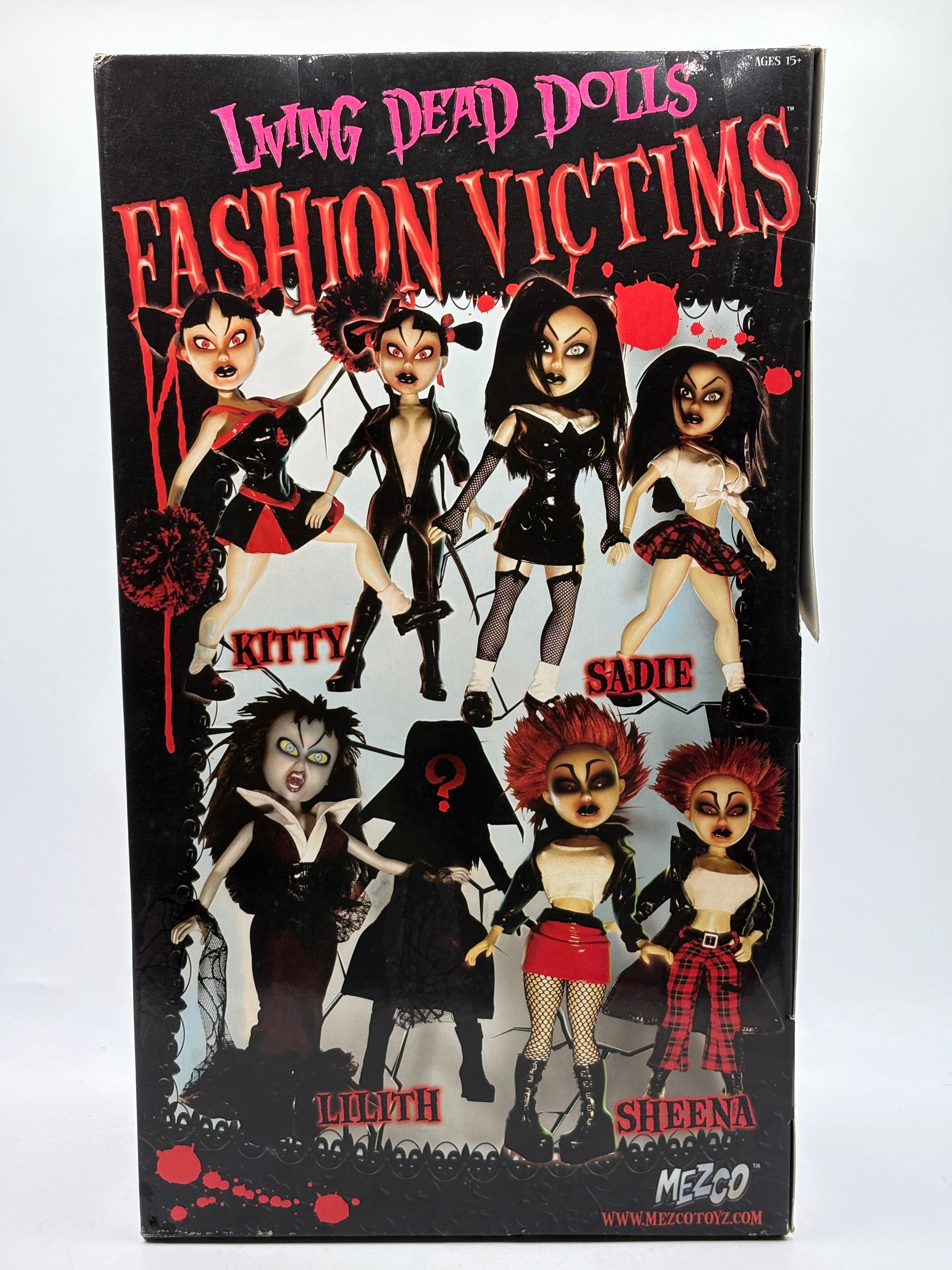 2004 Living Dead Dolls Fashion Victims Kitty Cheerleader Brand New and Sealed FRENLY BRICKS - Open 7 Days