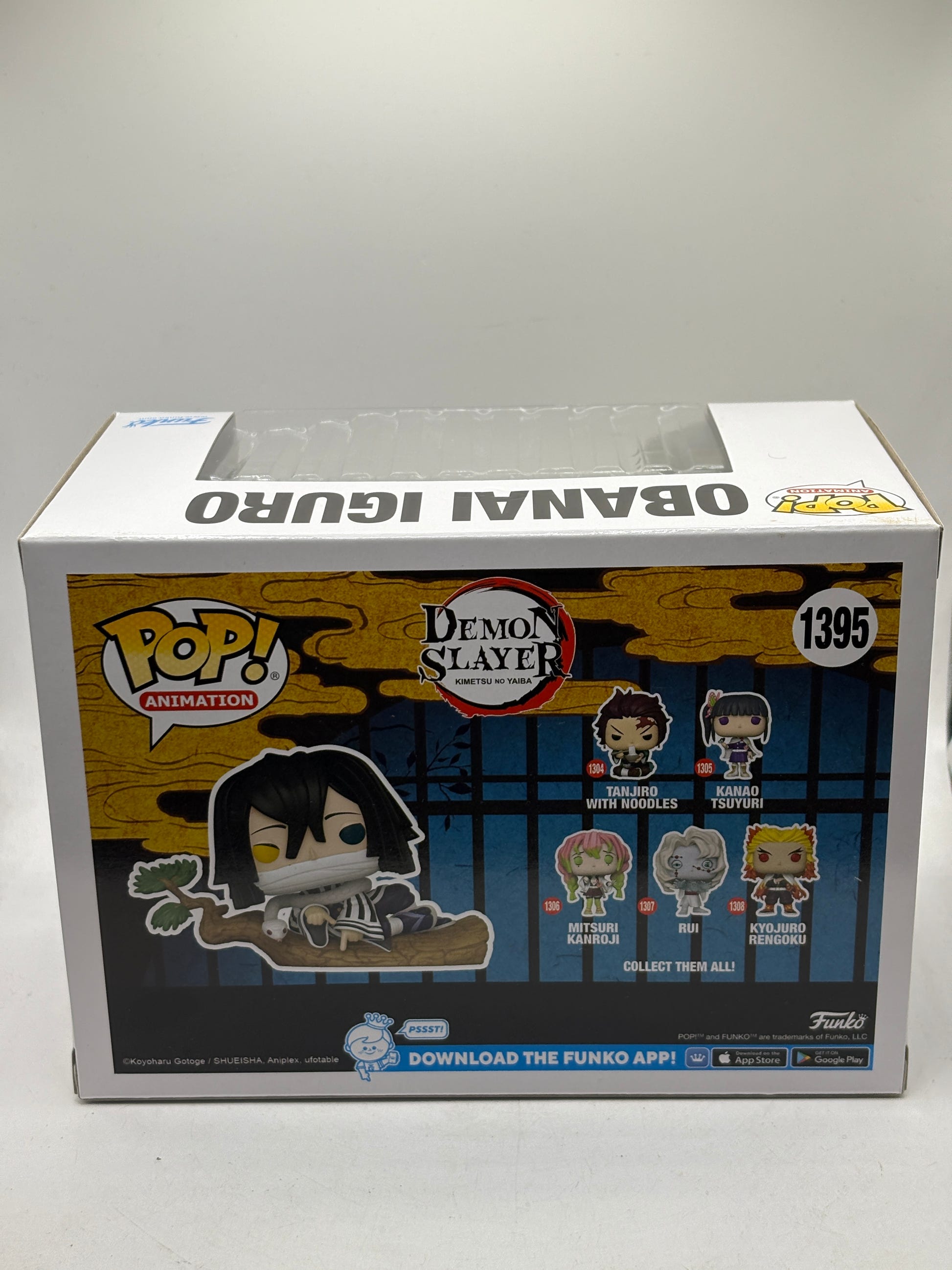 Funko POP! Animation Demon Slayer #1395 Obanai Iguro Vinyl Figure image 3