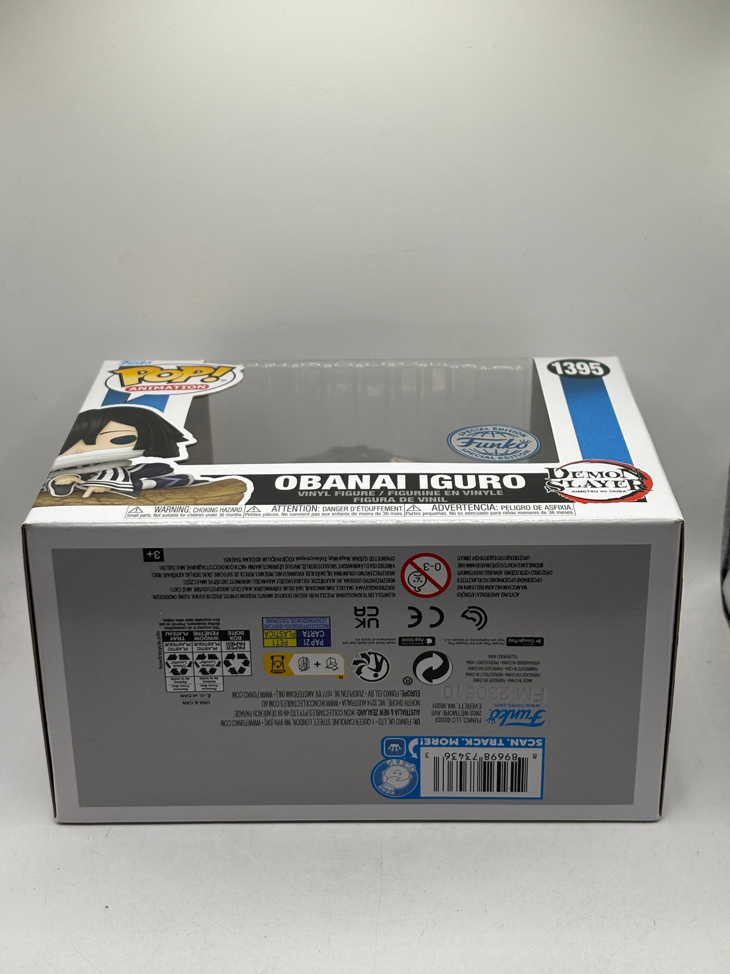 Funko POP! Animation Demon Slayer #1395 Obanai Iguro Vinyl Figure