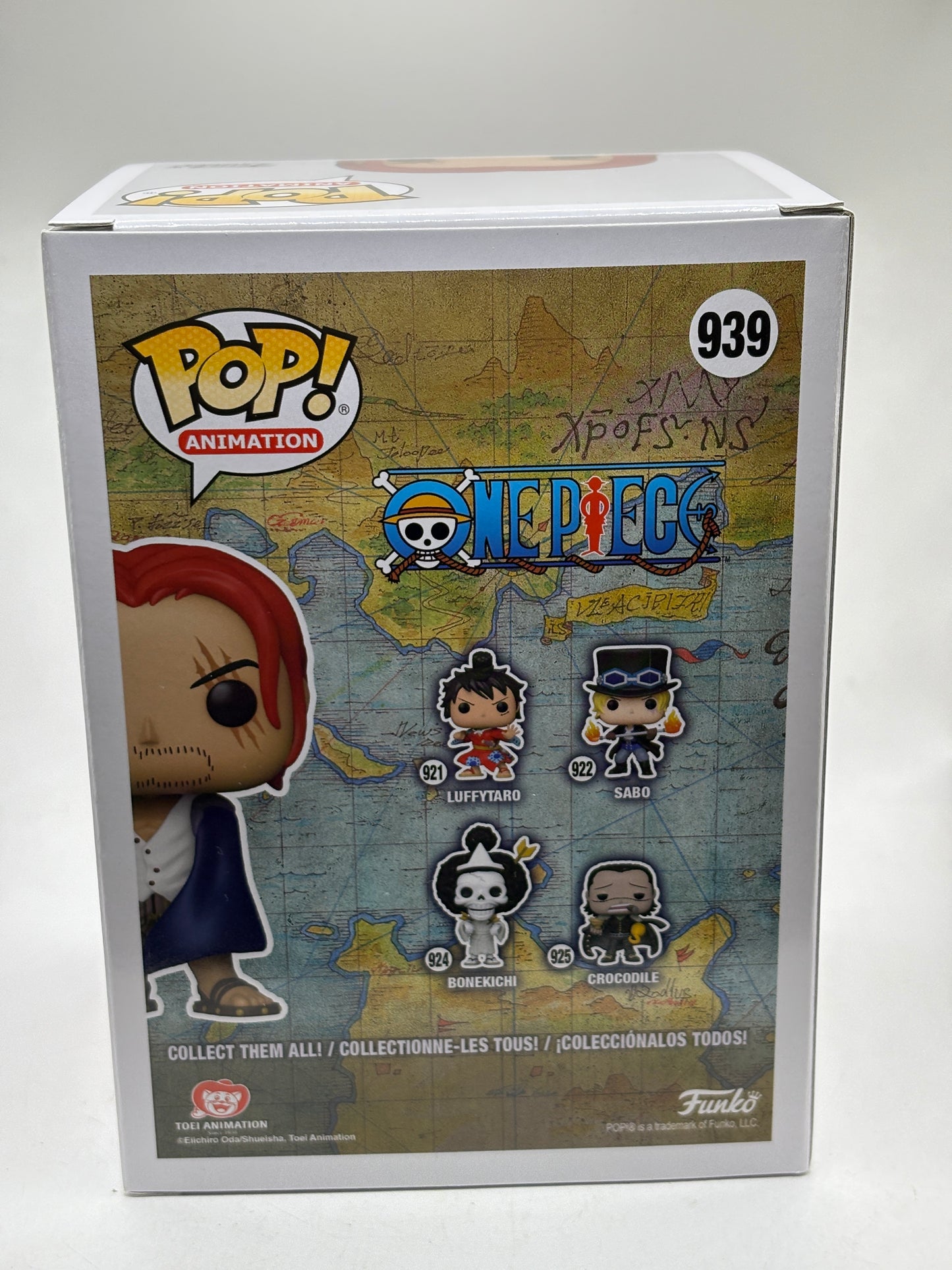 Funko POP! Animation One Piece #939 Shanks Limited Chase Special Edition