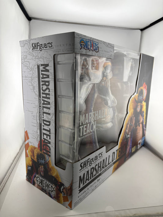 Bandai SHFiguarts - One Piece Marshall D Teach Four Emperors Figure New FRENLY BRICKS - Open 7 Days
