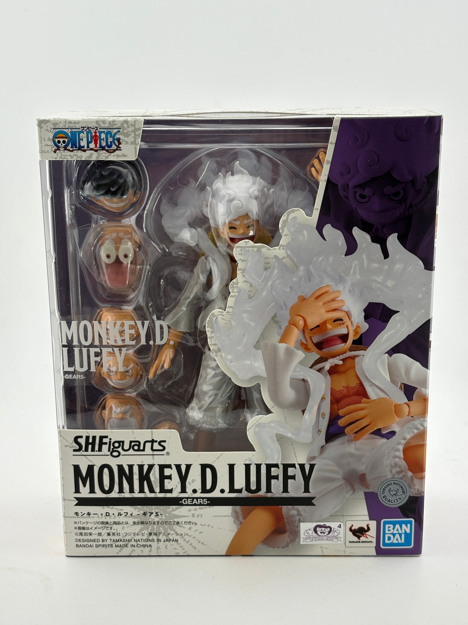 Bandai SHFiguarts - Monkey D Luffy Gear 5 Figure Brand New Sealed FRENLY BRICKS - Open 7 Days