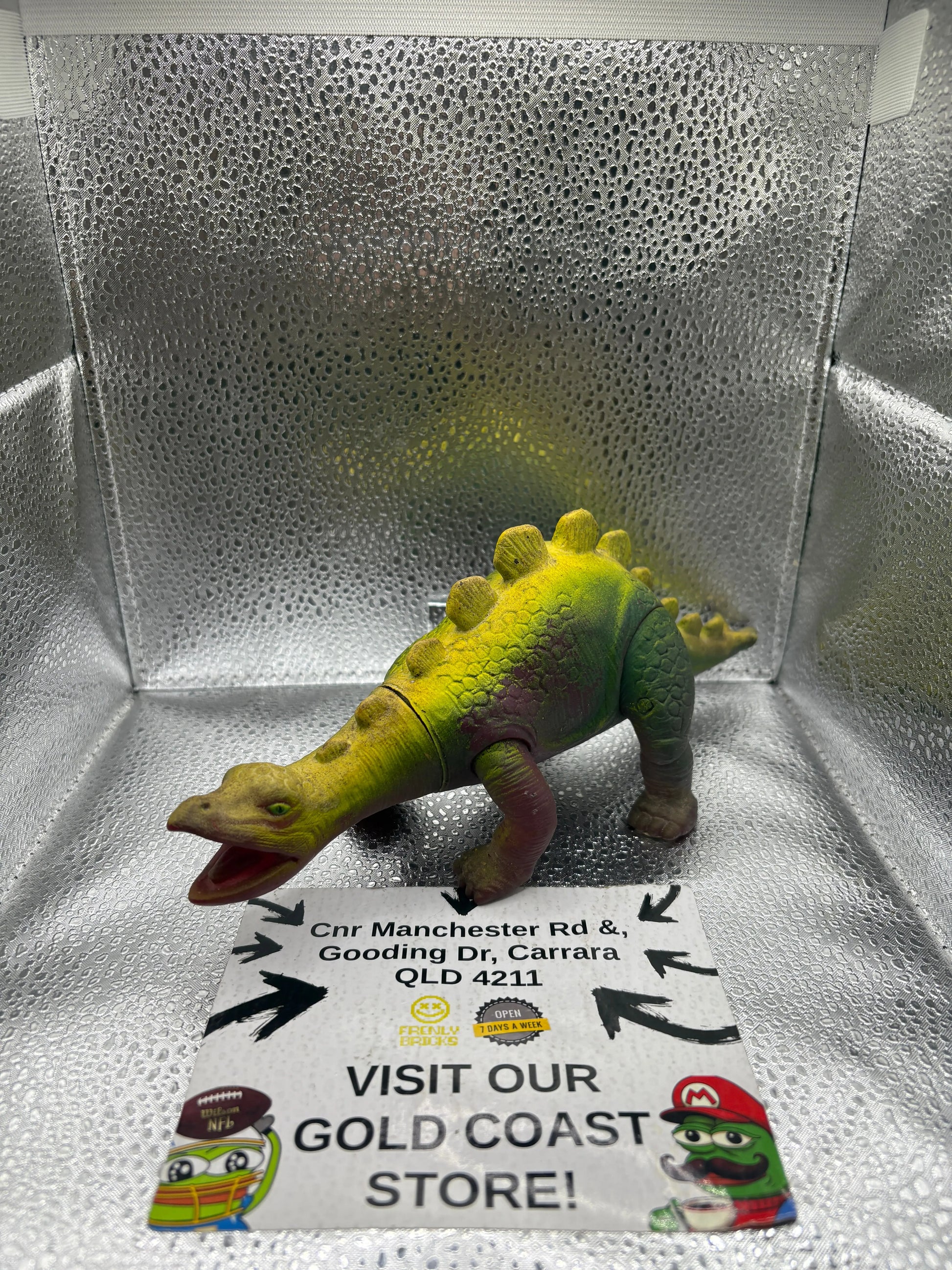 Vintage Yellow Dinosaur Loose FRENLY BRICKS - Open 7 Days