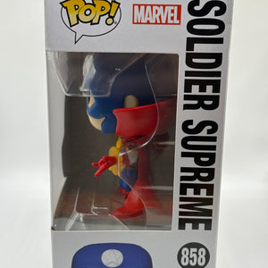 Funko POP! Marvel Infinity Warps #858 Soldier Supreme FRENLY BRICKS - Open 7 Days