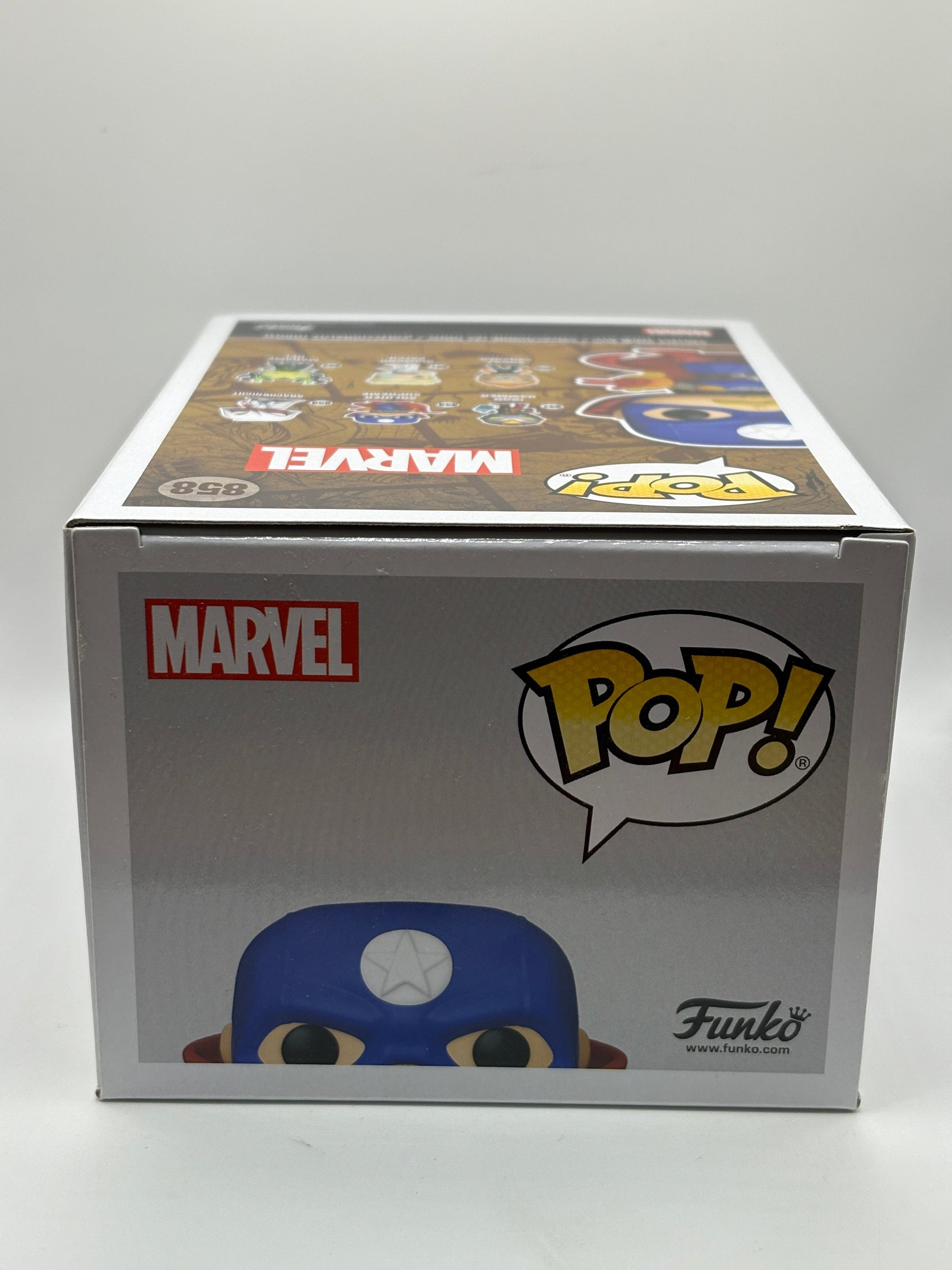 Funko POP! Marvel Infinity Warps #858 Soldier Supreme FRENLY BRICKS - Open 7 Days