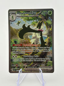 Pokemon TCG Paldea Evolved - Meowscarada EX 256/193 Special Illustration Rare Nm