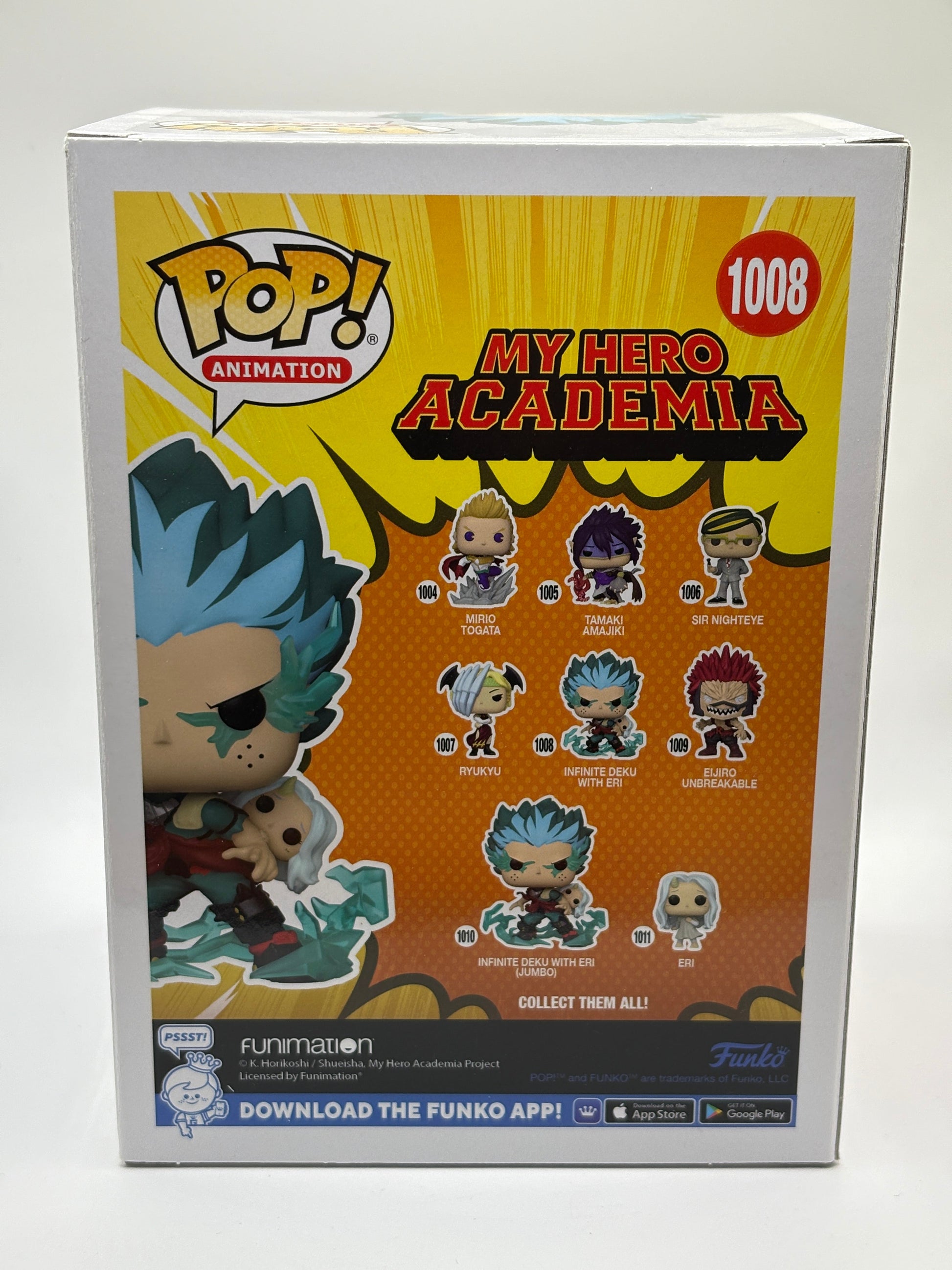 Funko POP! Animation My Hero Academia #1008 Infinite Deku with Eri FRENLY BRICKS - Open 7 Days