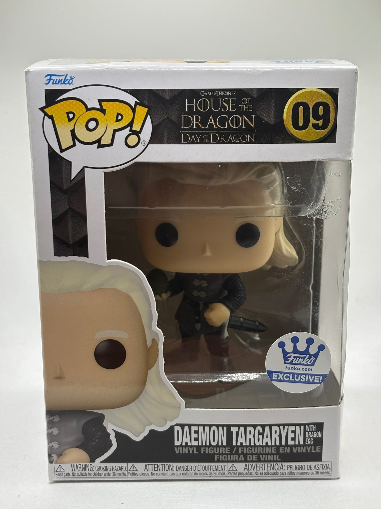 Funko POP! House of The Dragon #09 Daemon Targaryen with Dragon Egg