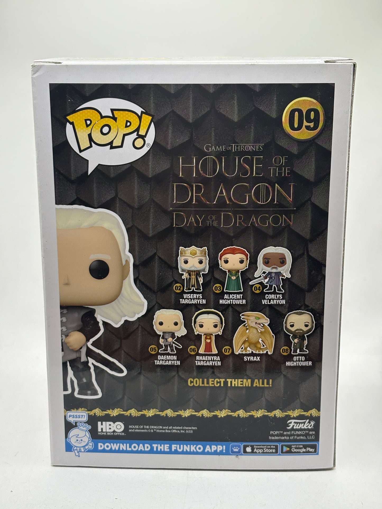 Funko POP! House of The Dragon #09 Daemon Targaryen with Dragon Egg
