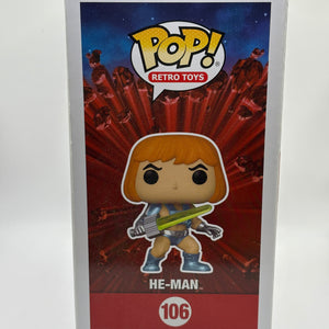 Funko POP! Retro Toys Masters of the Universe #106 He-Man 2022 Summer FRENLY BRICKS - Open 7 Days