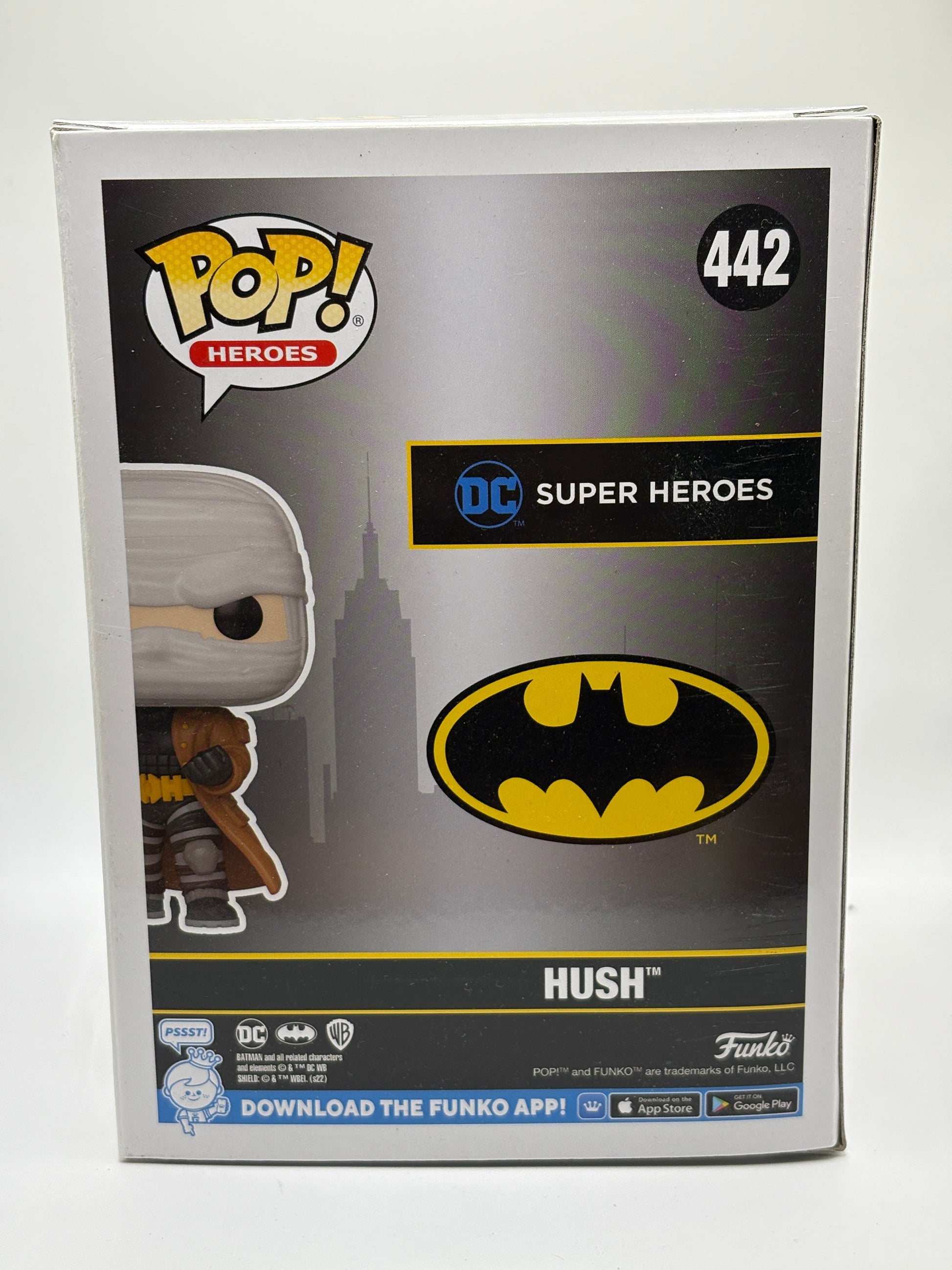 Funko POP! Heroes Batman #442 Hush 2022 Winter Convention Limited FRENLY BRICKS - Open 7 Days