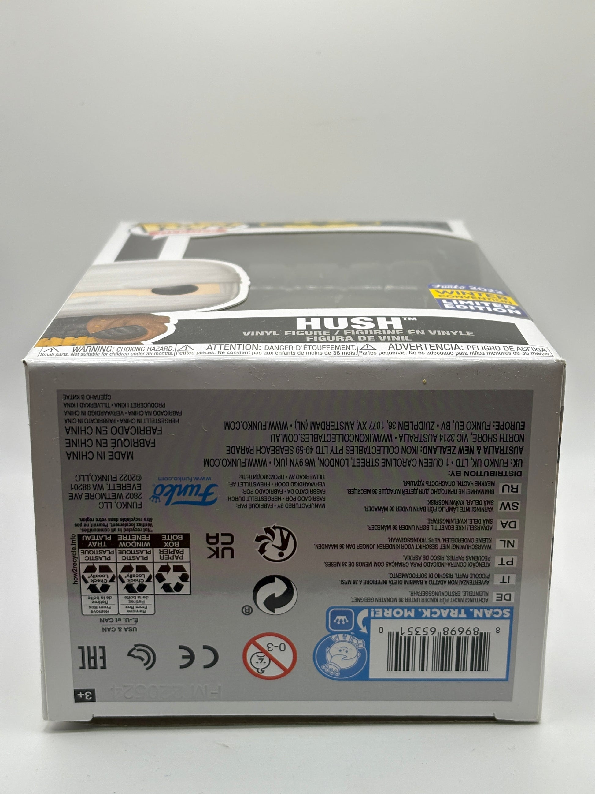 Funko POP! Heroes Batman #442 Hush 2022 Winter Convention Limited FRENLY BRICKS - Open 7 Days