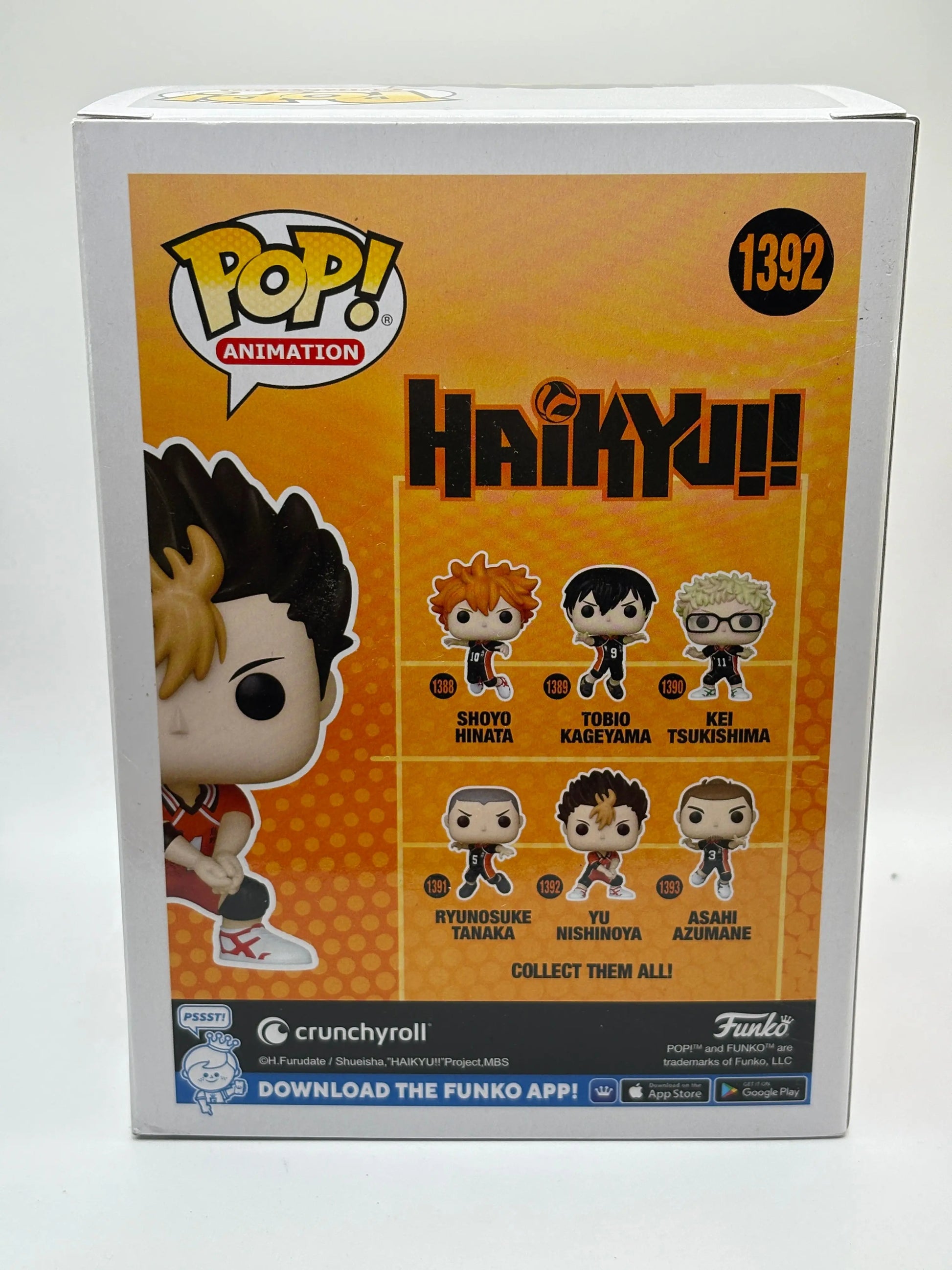Funko POP! Animation Haikyu!! #1392 Yu Nishinoya FRENLY BRICKS - Open 7 Days