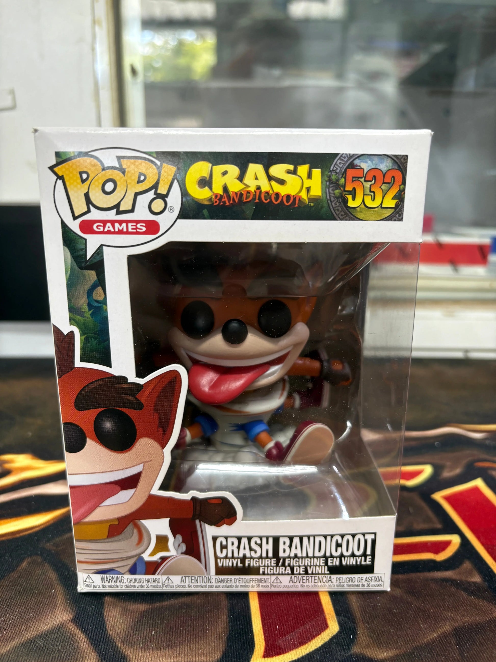 Funko POP! Games Crash Bandicoot #532 Crash Bandicoot FRENLY BRICKS - Open 7 Days