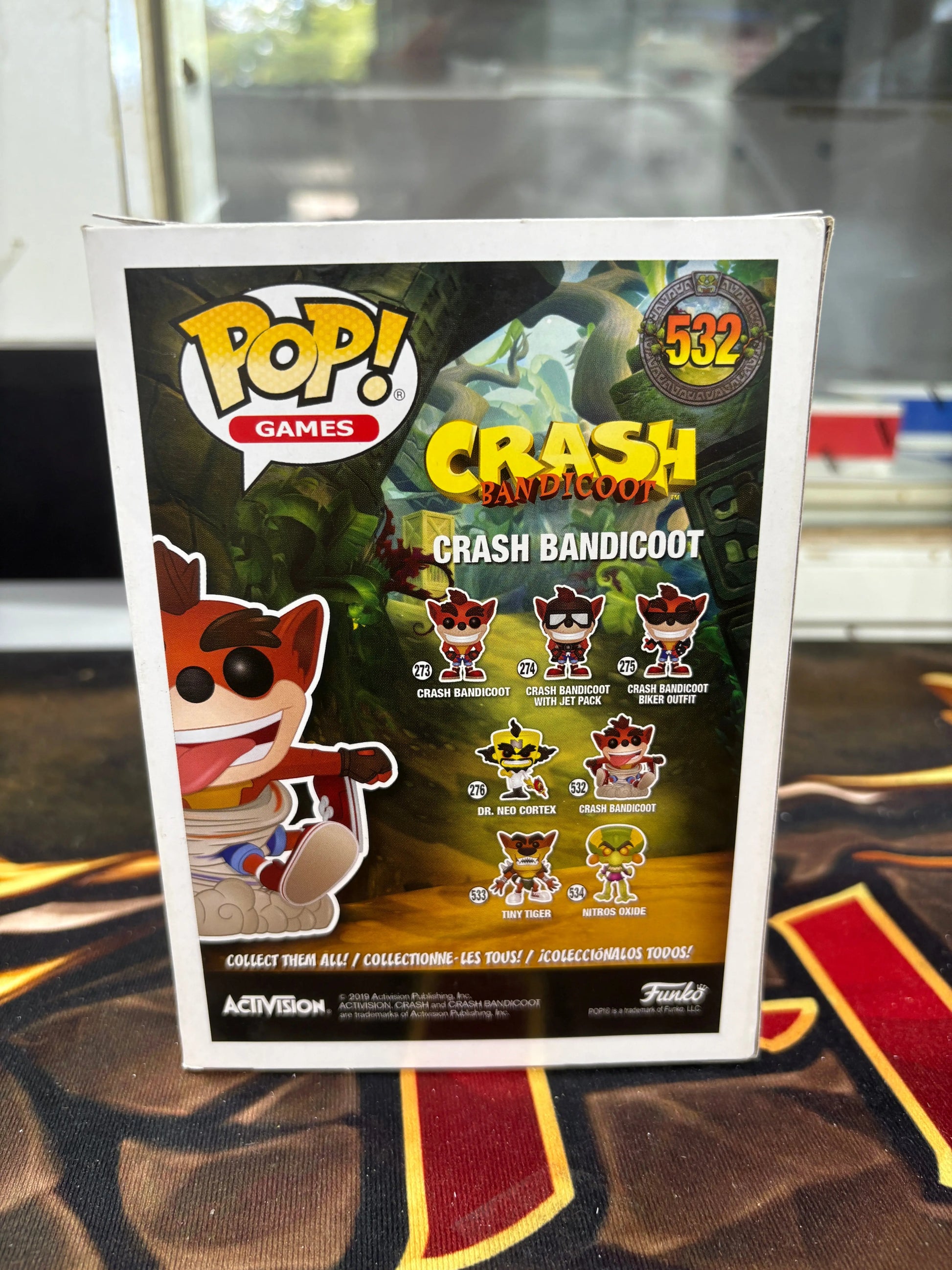 Funko POP! Games Crash Bandicoot #532 Crash Bandicoot FRENLY BRICKS - Open 7 Days