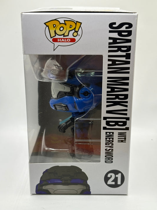 Funko POP! Halo Halo #21 Spartan Mark V [B] with Energy Sword FRENLY BRICKS - Open 7 Days