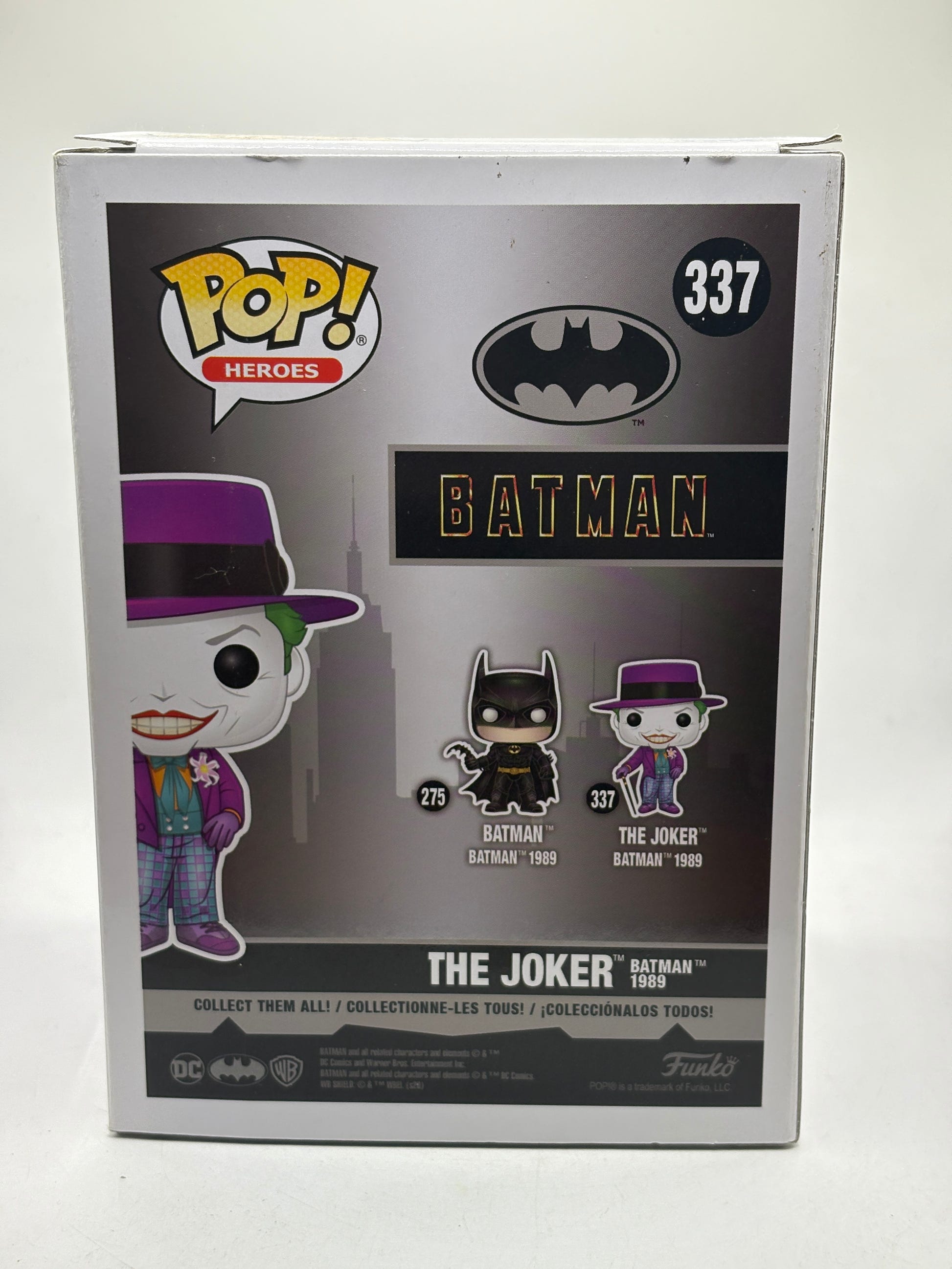 Funko POP! Heroes Batman #337 The Joker Batman 1989 Vinyl Figure image 3