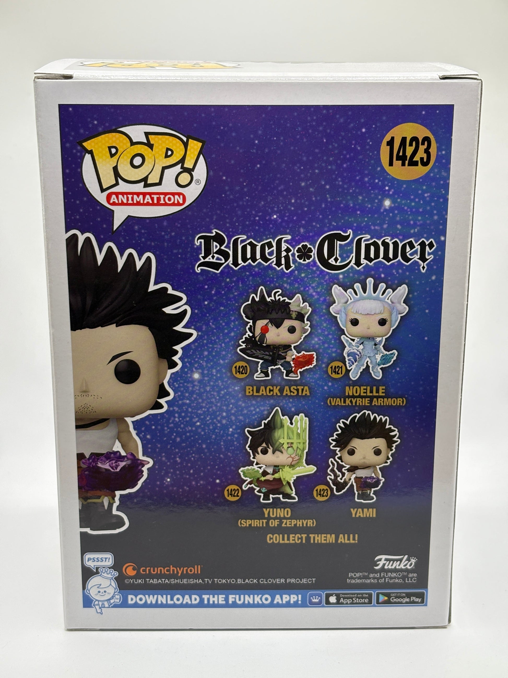 Funko POP! Animation Black Clover #1423 Yami BNIB FRENLY BRICKS - Open 7 Days