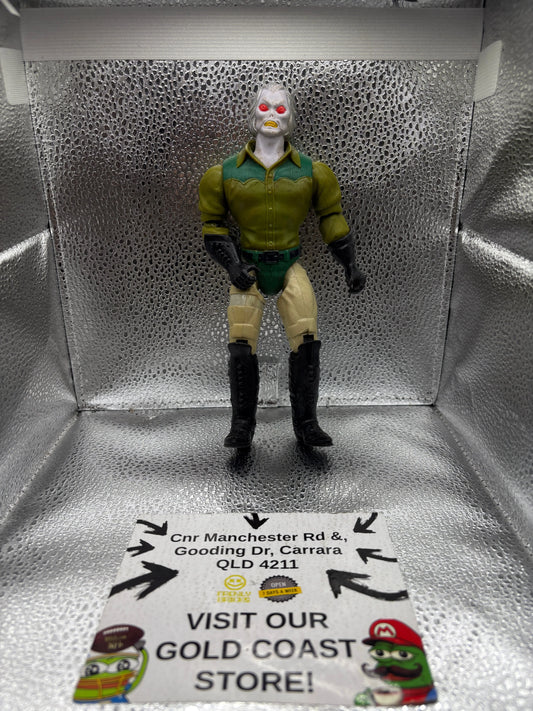 Vintage 1986 Mattel Filmation Bravestarr Tex Mex Figure FRENLY BRICKS - Open 7 Days