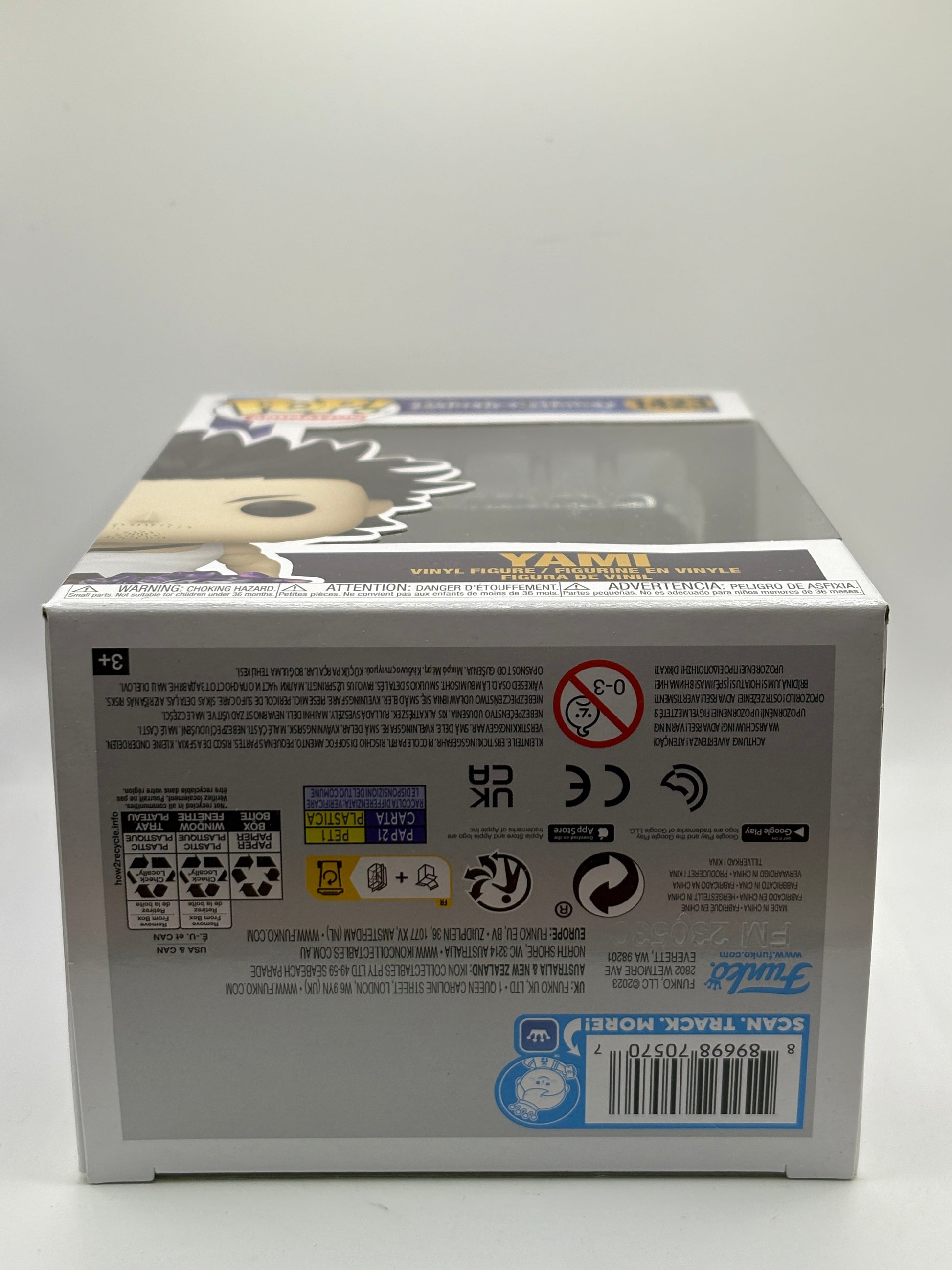 Funko POP! Animation Black Clover #1423 Yami BNIB FRENLY BRICKS - Open 7 Days