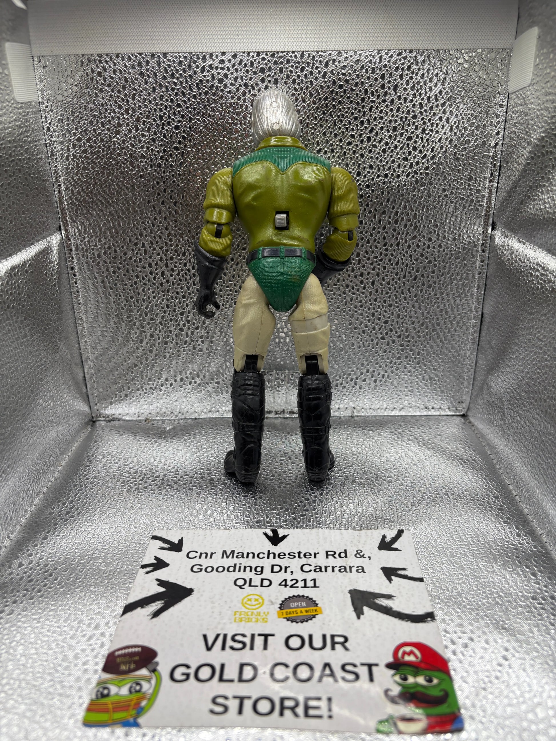Vintage 1986 Mattel Filmation Bravestarr Tex Mex Figure FRENLY BRICKS - Open 7 Days