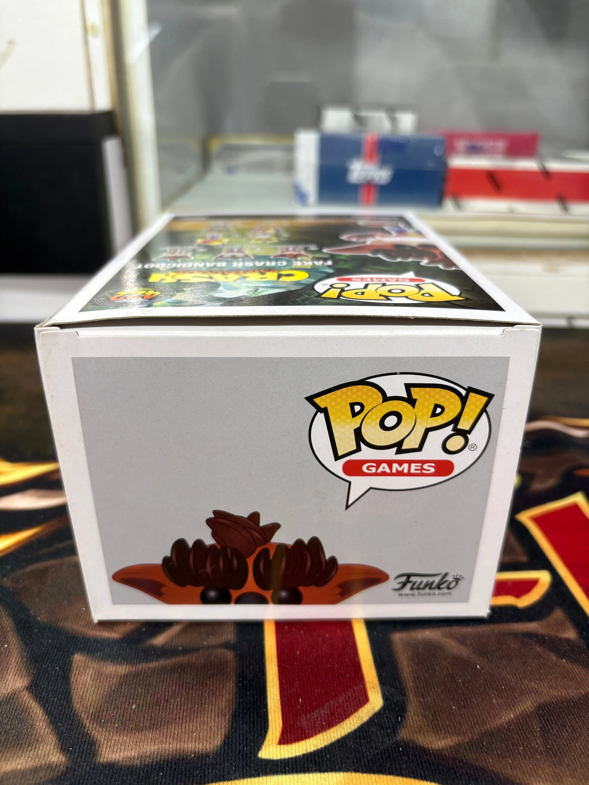 Funko POP! Games Crash Bandicoot #422 Fake Crash Bandicoot FRENLY BRICKS - Open 7 Days