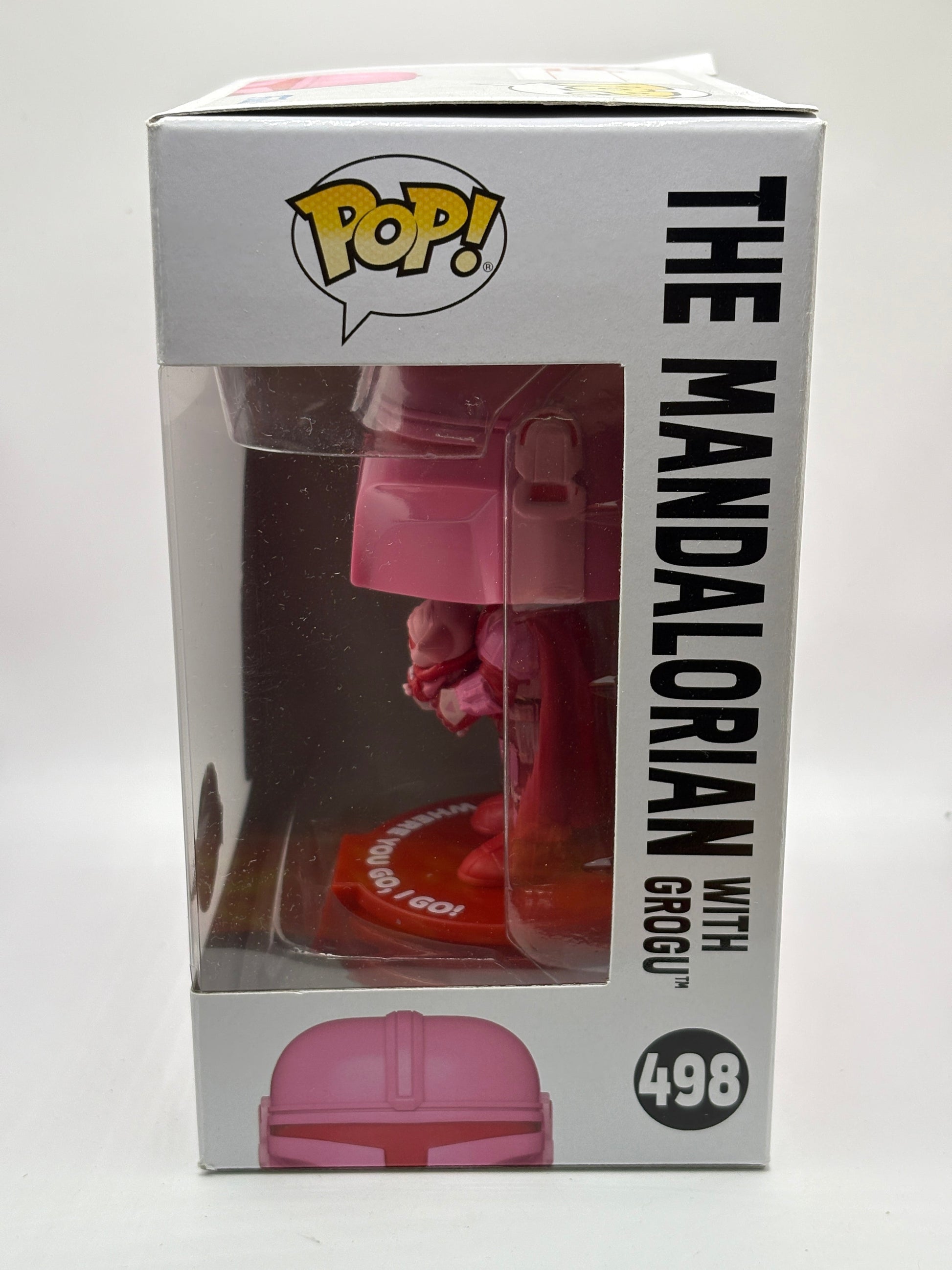 Funko POP! Star Wars Valentines #498 The Mandalorian with Grogu Special Edition FRENLY BRICKS - Open 7 Days