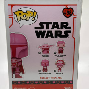 Funko POP! Star Wars Valentines #498 The Mandalorian with Grogu Special Edition FRENLY BRICKS - Open 7 Days