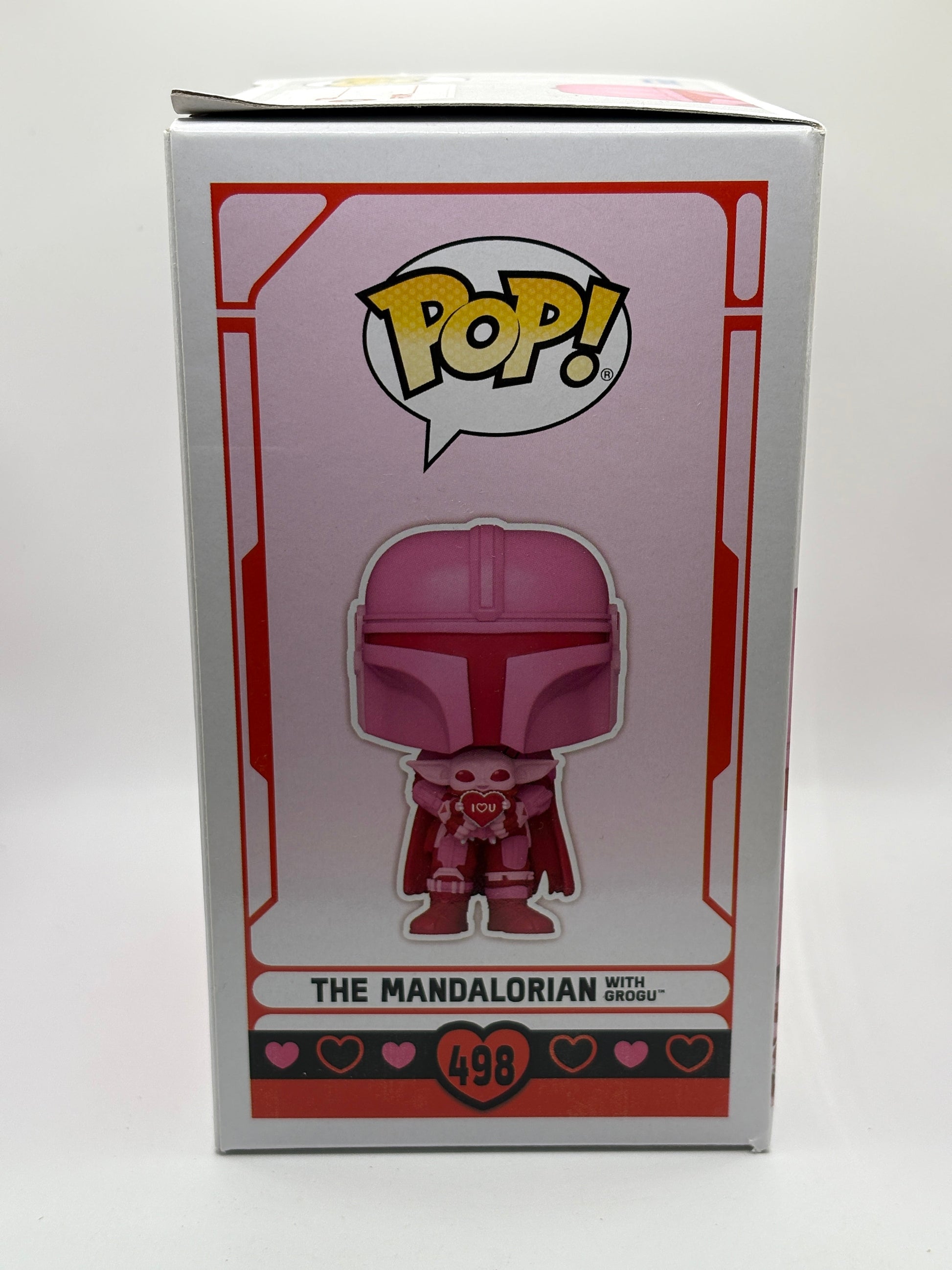 Funko POP! Star Wars Valentines #498 The Mandalorian with Grogu Special Edition FRENLY BRICKS - Open 7 Days