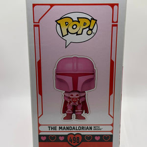 Funko POP! Star Wars Valentines #498 The Mandalorian with Grogu Special Edition FRENLY BRICKS - Open 7 Days