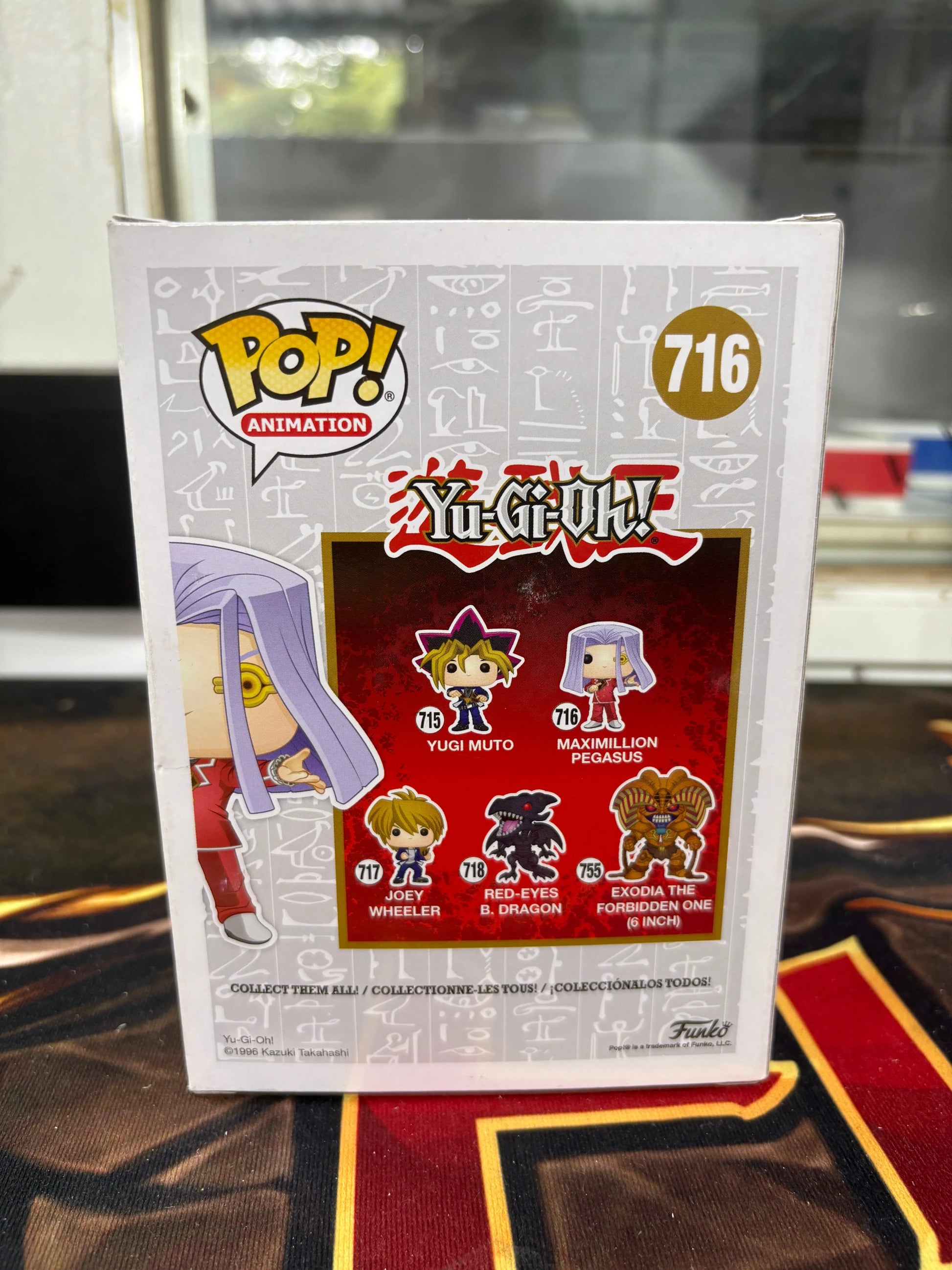Funko POP! Animation Yu-Gi-Oh! #716 Maximillion Pegasus FRENLY BRICKS - Open 7 Days