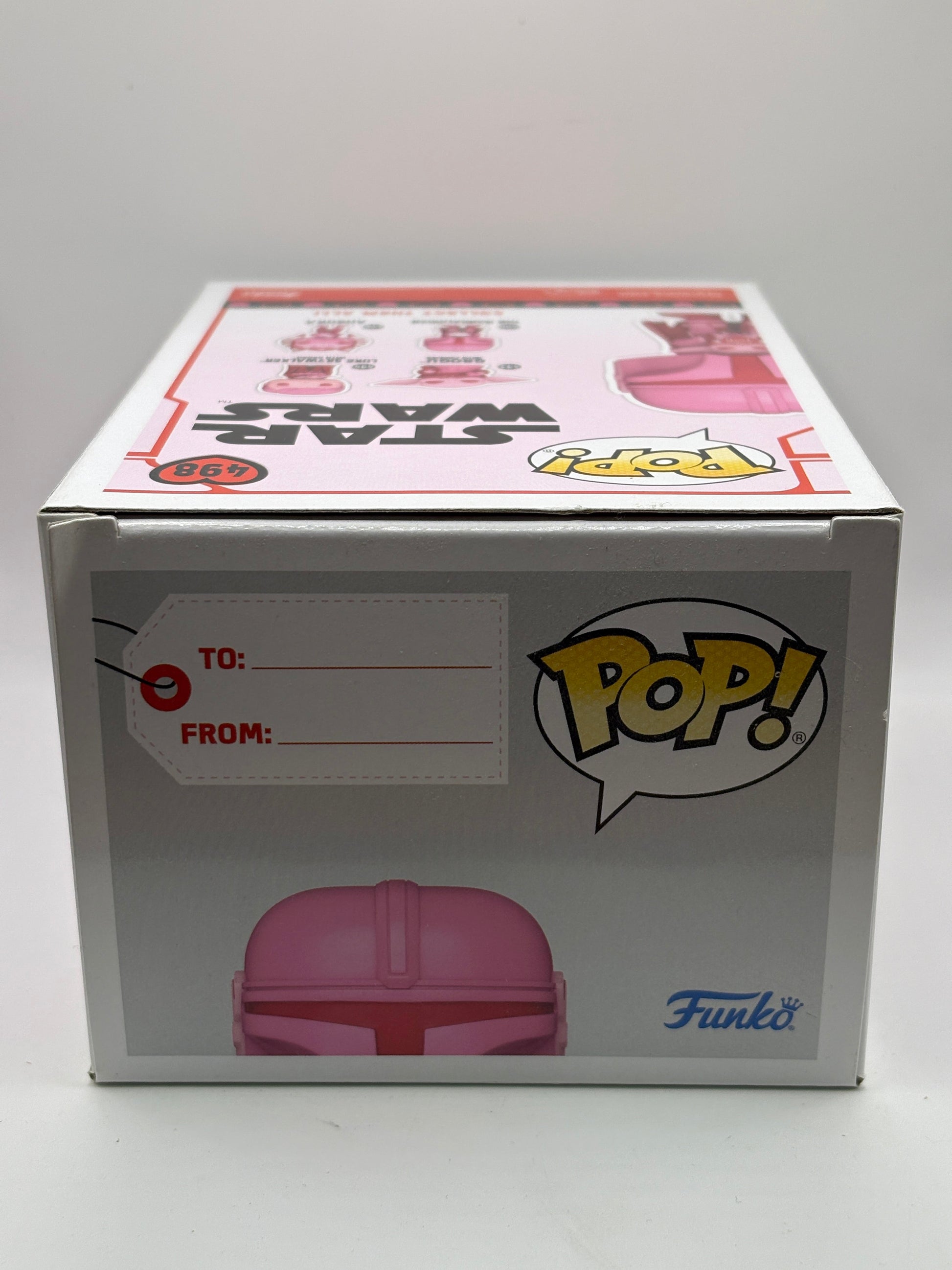Funko POP! Star Wars Valentines #498 The Mandalorian with Grogu Special Edition FRENLY BRICKS - Open 7 Days