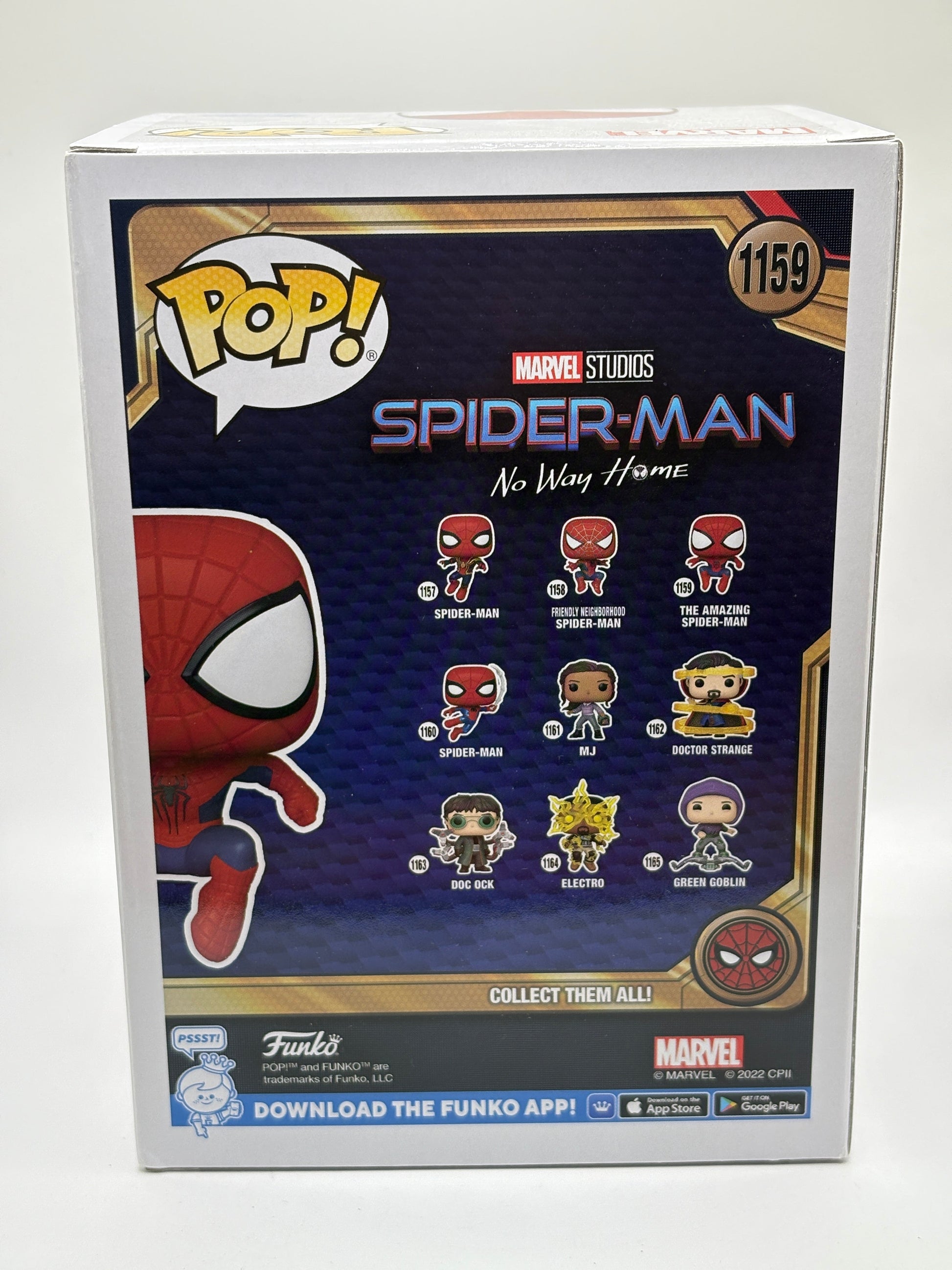 Funko POP! Marvel Spider-Man No Way Home #1159 The Amazing Spider-man FRENLY BRICKS - Open 7 Days