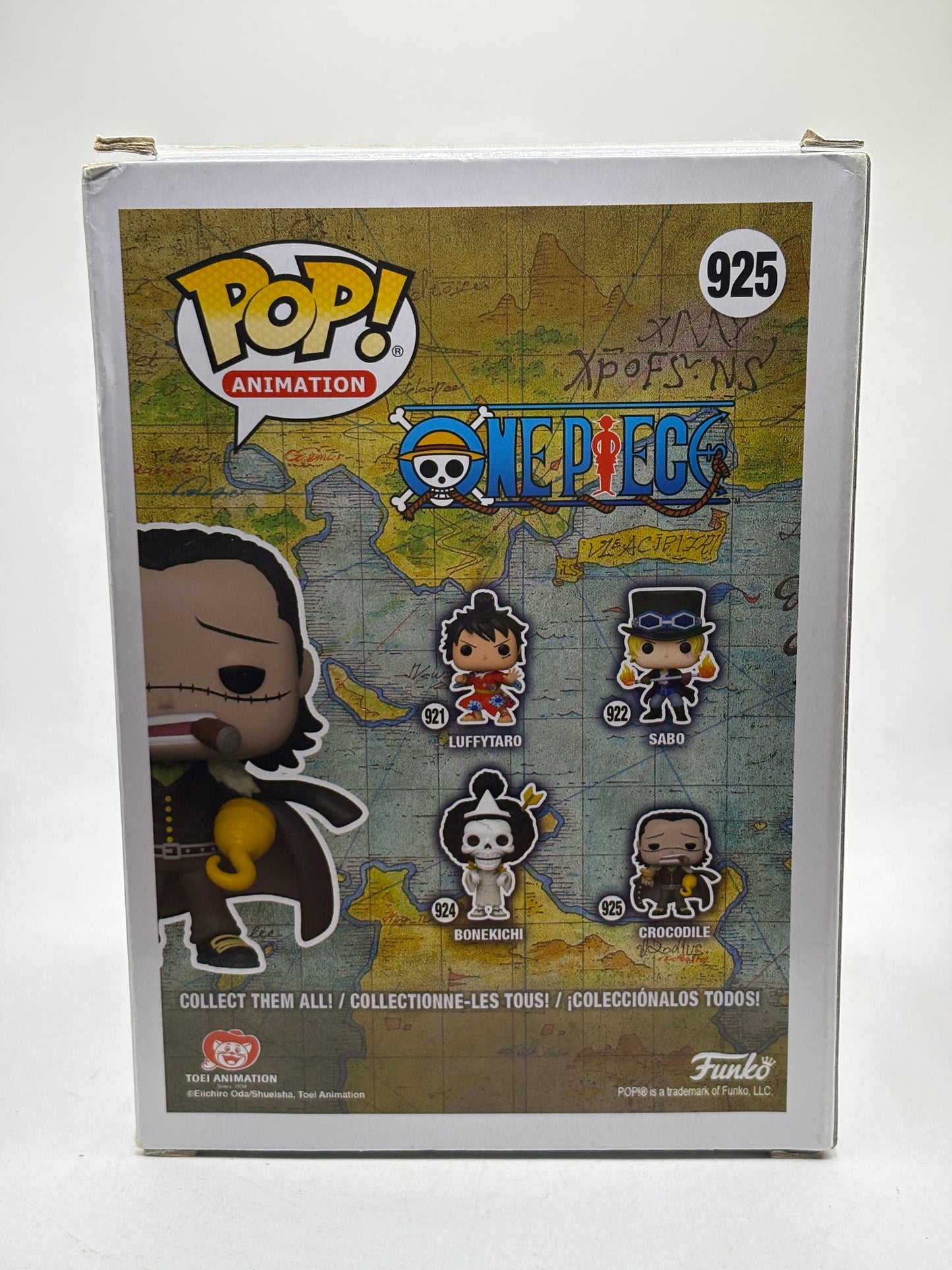 Funko POP! Animation One Piece #925 Crocodile Vinyl Figure Box Damage