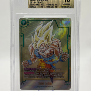 2025 Dragon Ball Super Fusion World - Son Goku FB05-119 SCR* Beckett 10 FRENLY BRICKS - Open 7 Days