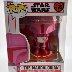 Funko POP! Star Wars Valentines #495 The Mandalorian FRENLY BRICKS - Open 7 Days