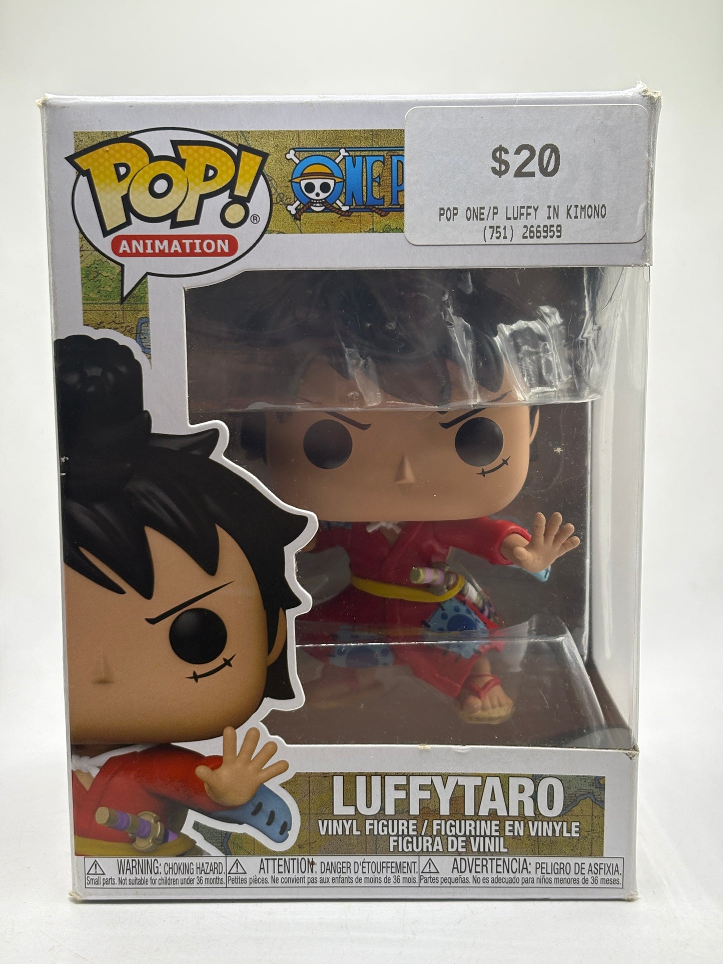 Funko POP! Animation One Piece #921 Luffytaro Vinyl Figure *Box Damage