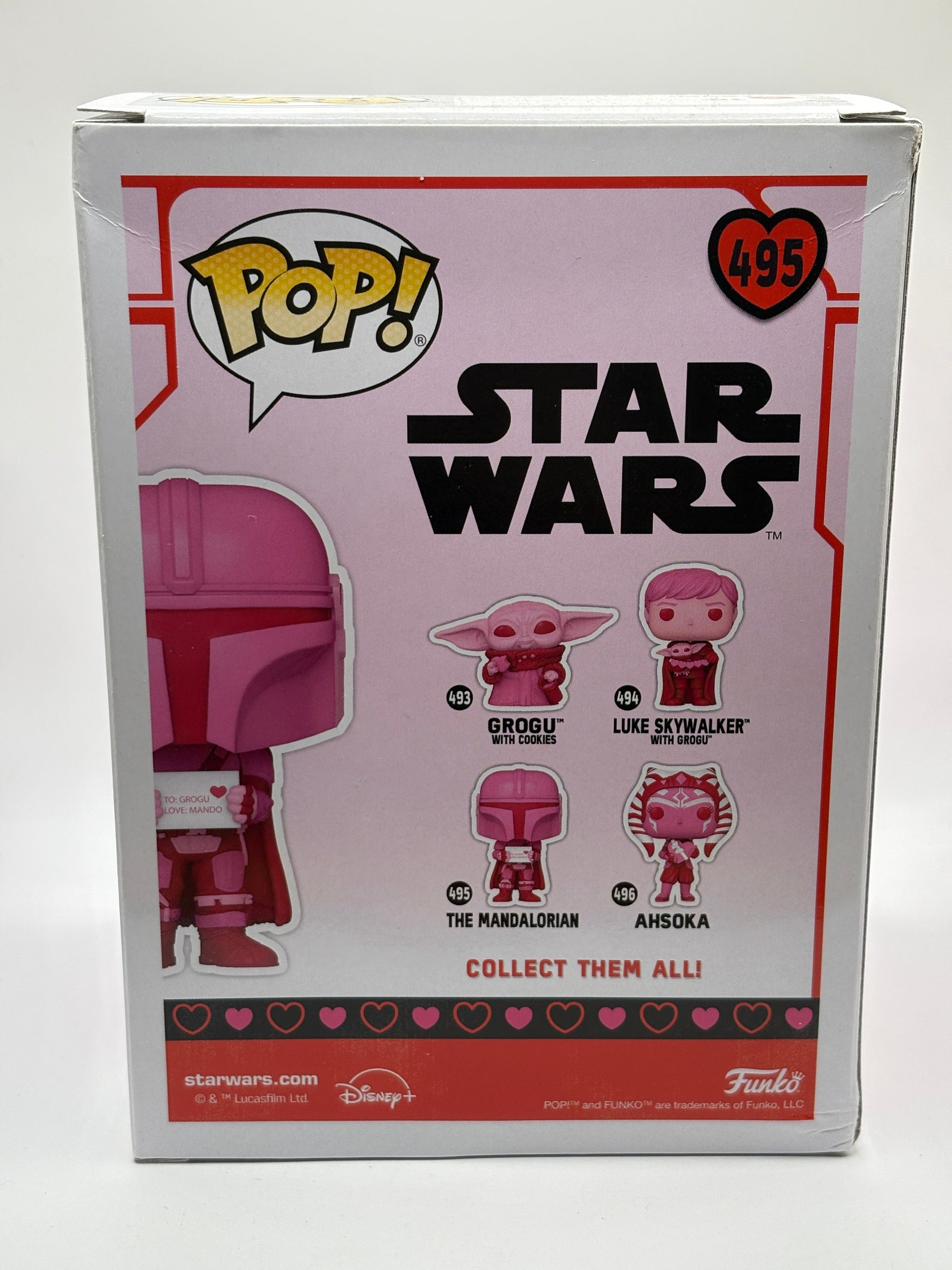 Funko POP! Star Wars Valentines #495 The Mandalorian FRENLY BRICKS - Open 7 Days