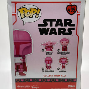 Funko POP! Star Wars Valentines #495 The Mandalorian FRENLY BRICKS - Open 7 Days