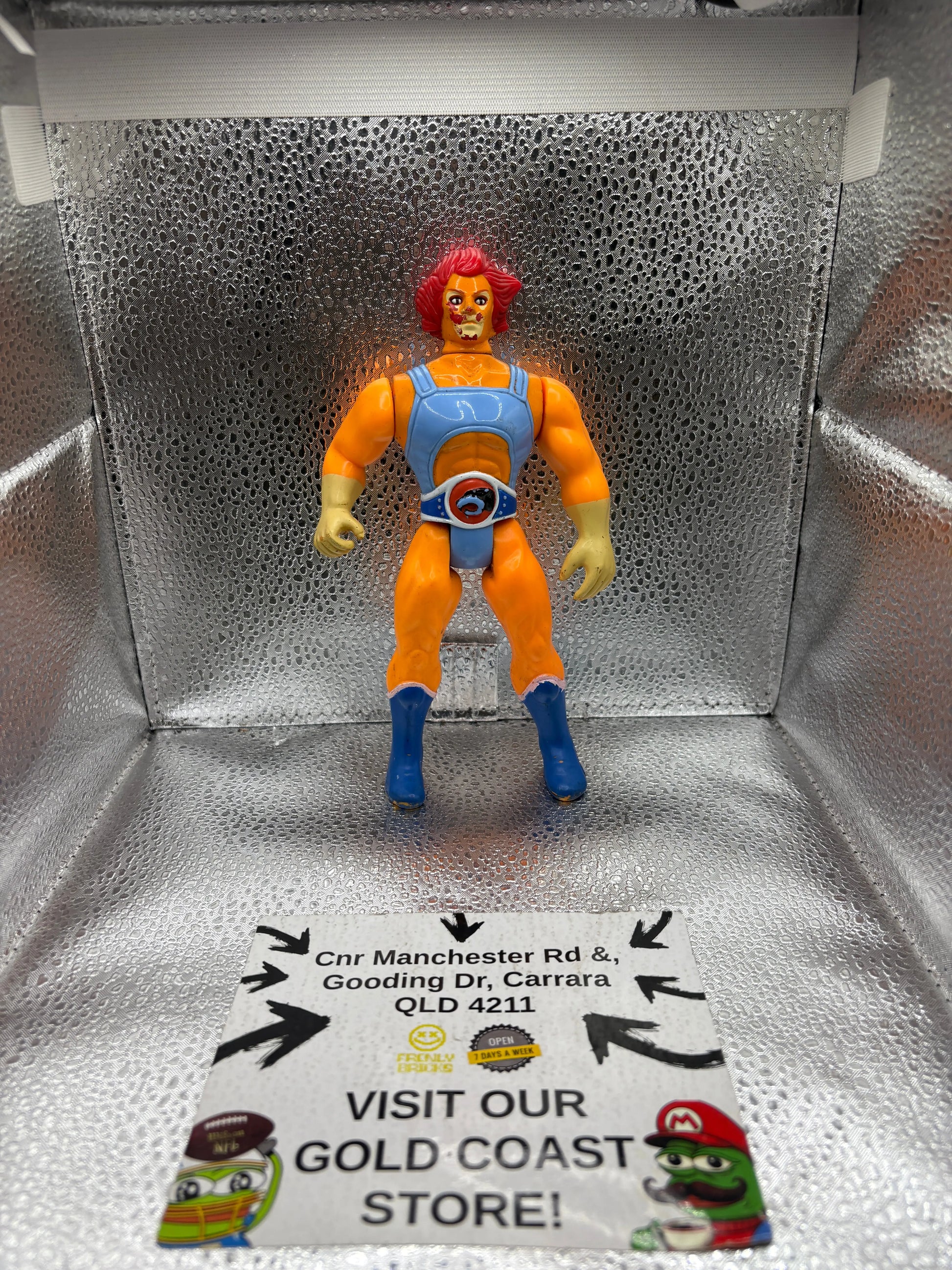 1985 Thundercats LION-O Vintage 6" Action Figure FRENLY BRICKS - Open 7 Days