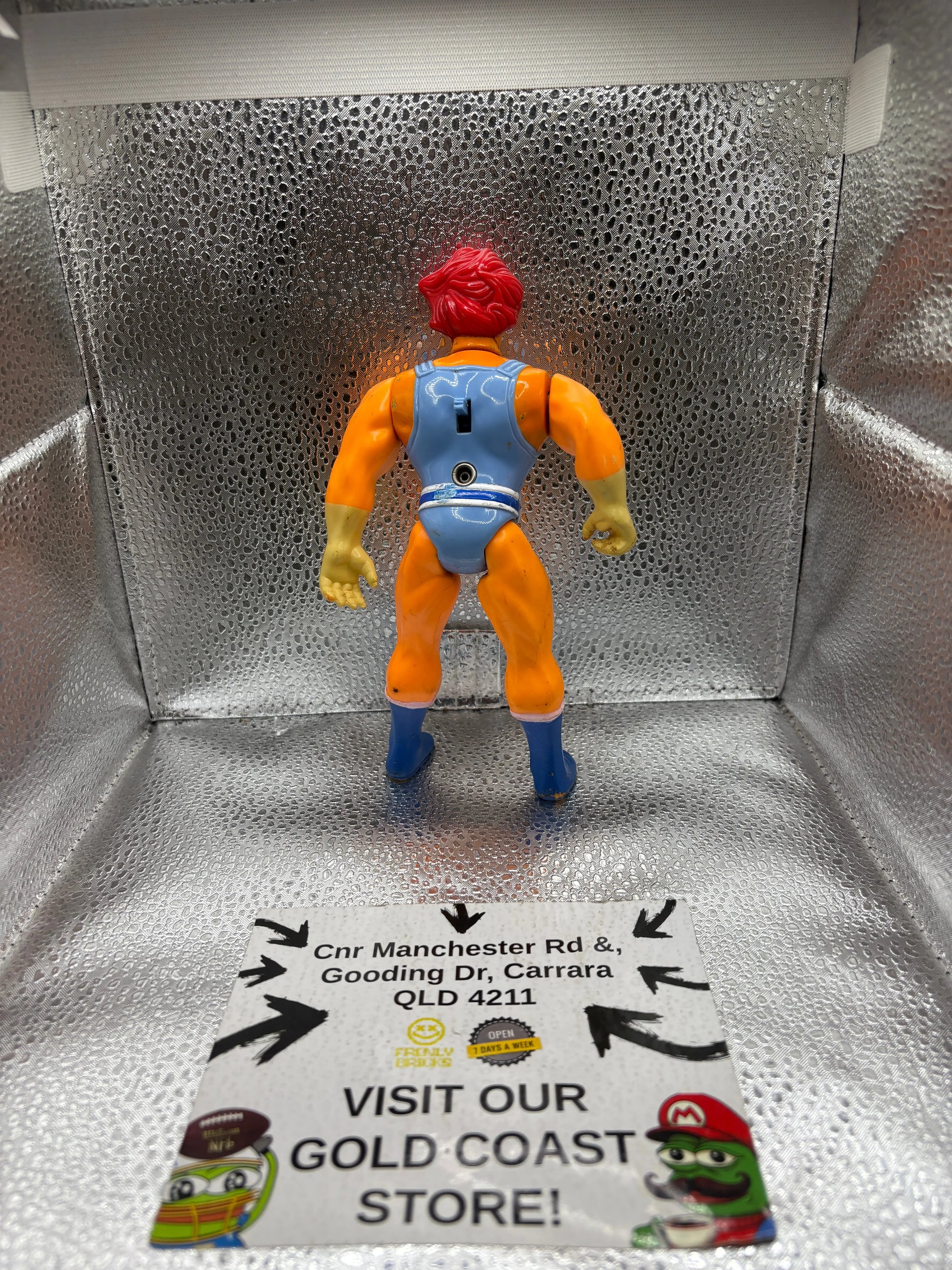1985 Thundercats LION-O Vintage 6" Action Figure FRENLY BRICKS - Open 7 Days