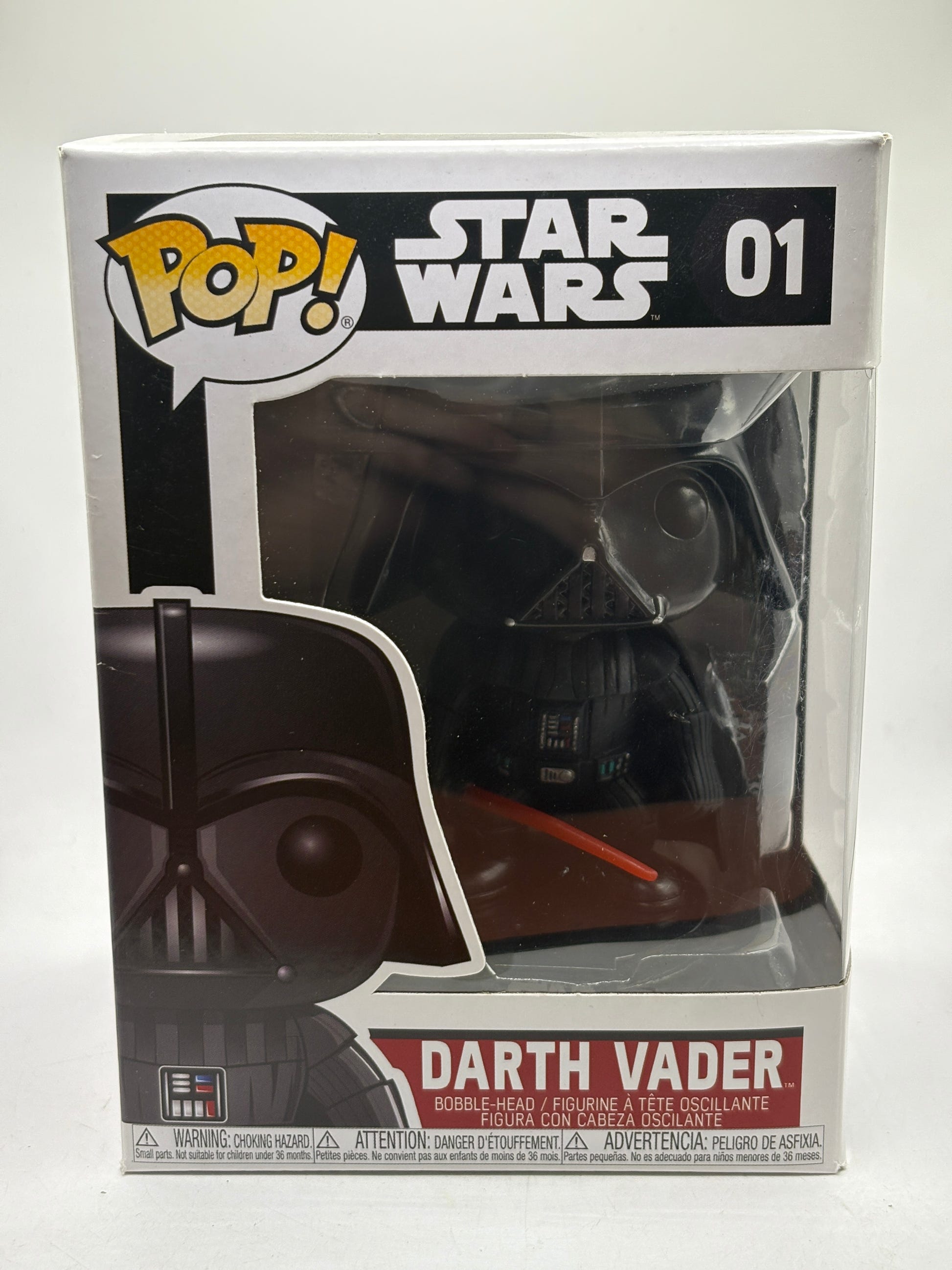Funko POP! Star Wars #01 Darth Vader Bobble-Head Figure image 1