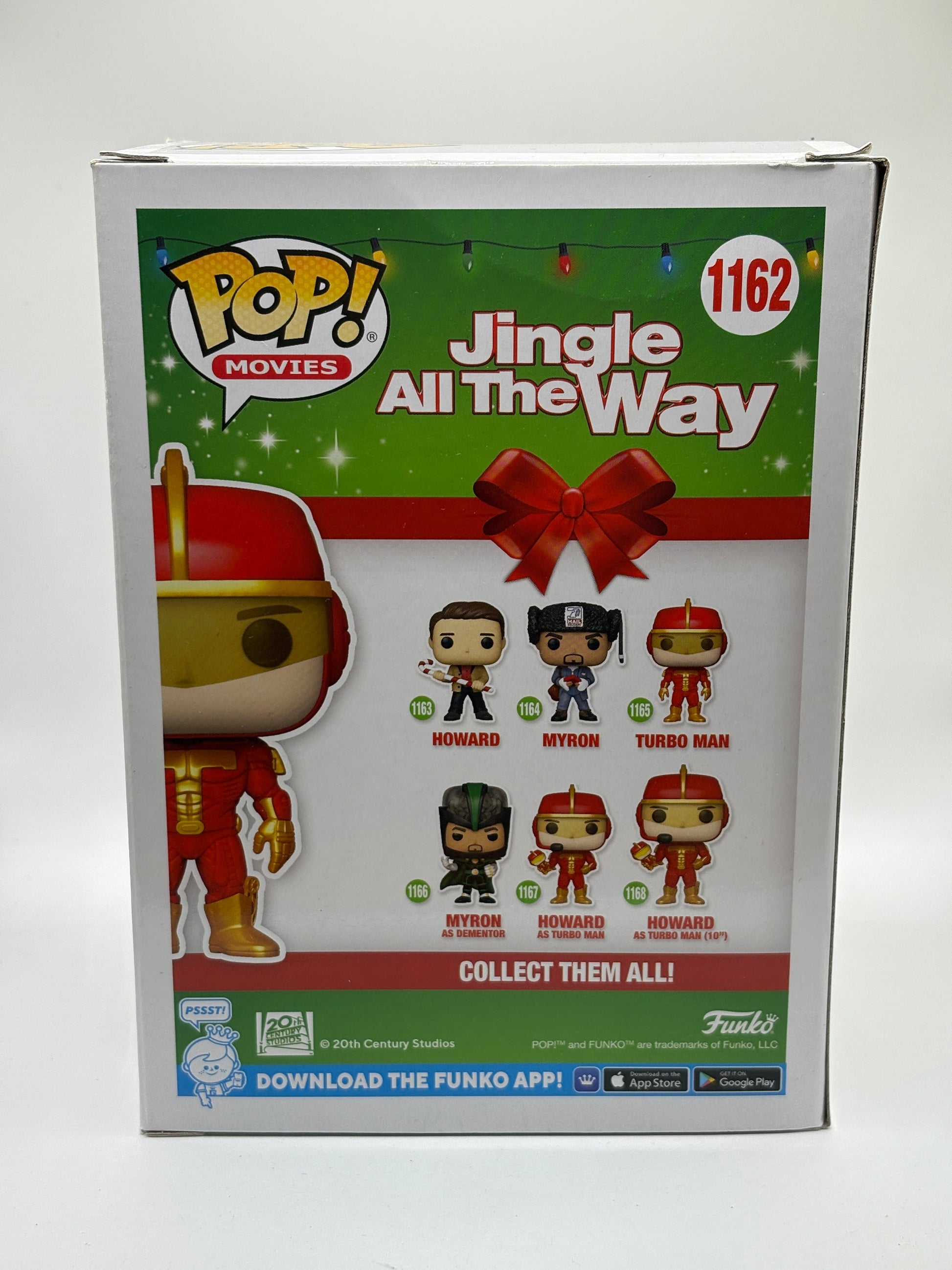 Funko POP! Movies Jingle All The Way #1162 Turbo Man Special Edition FRENLY BRICKS - Open 7 Days