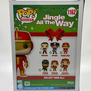 Funko POP! Movies Jingle All The Way #1162 Turbo Man Special Edition FRENLY BRICKS - Open 7 Days