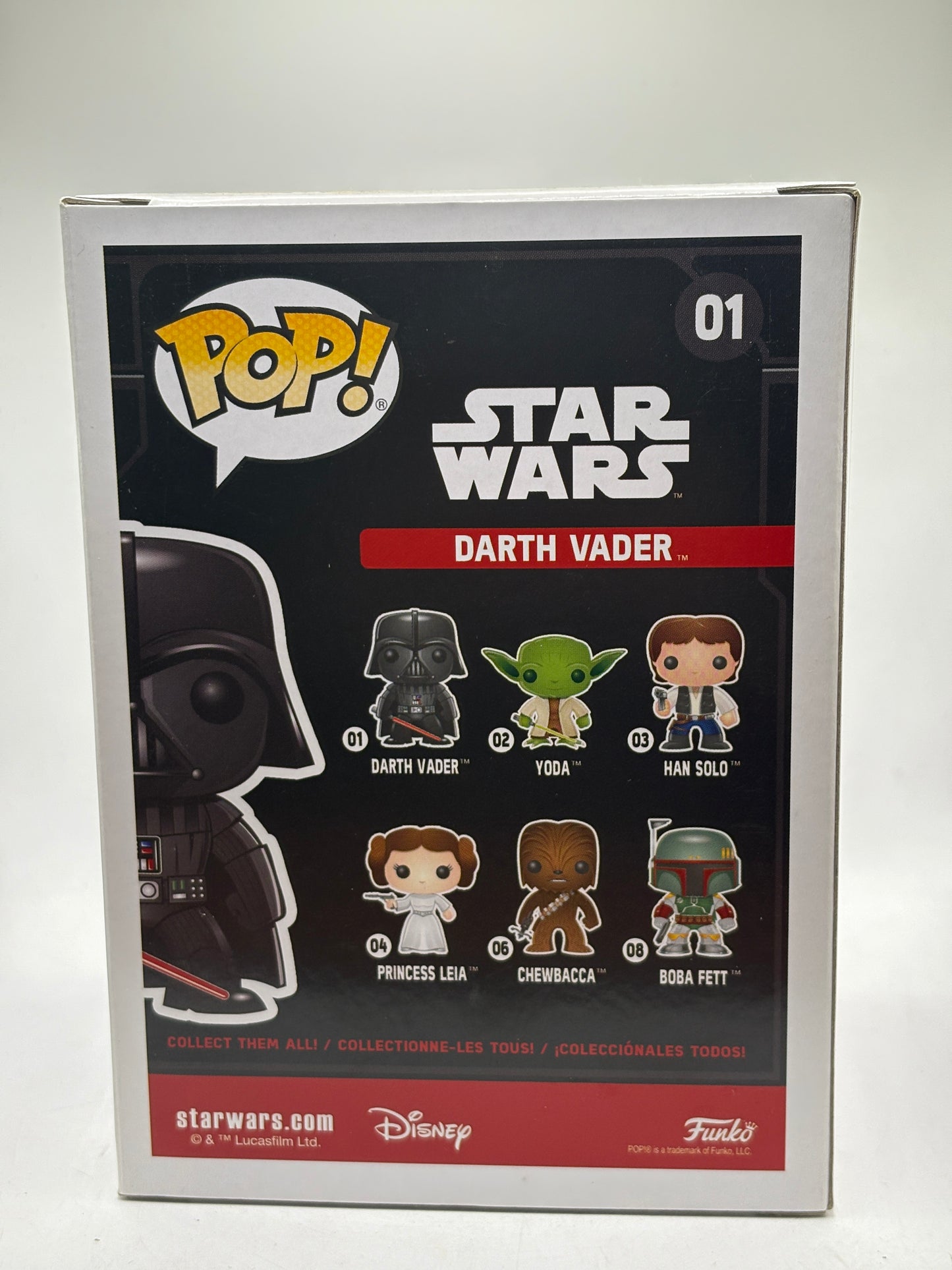 Funko POP! Star Wars #01 Darth Vader Bobble-Head Figure