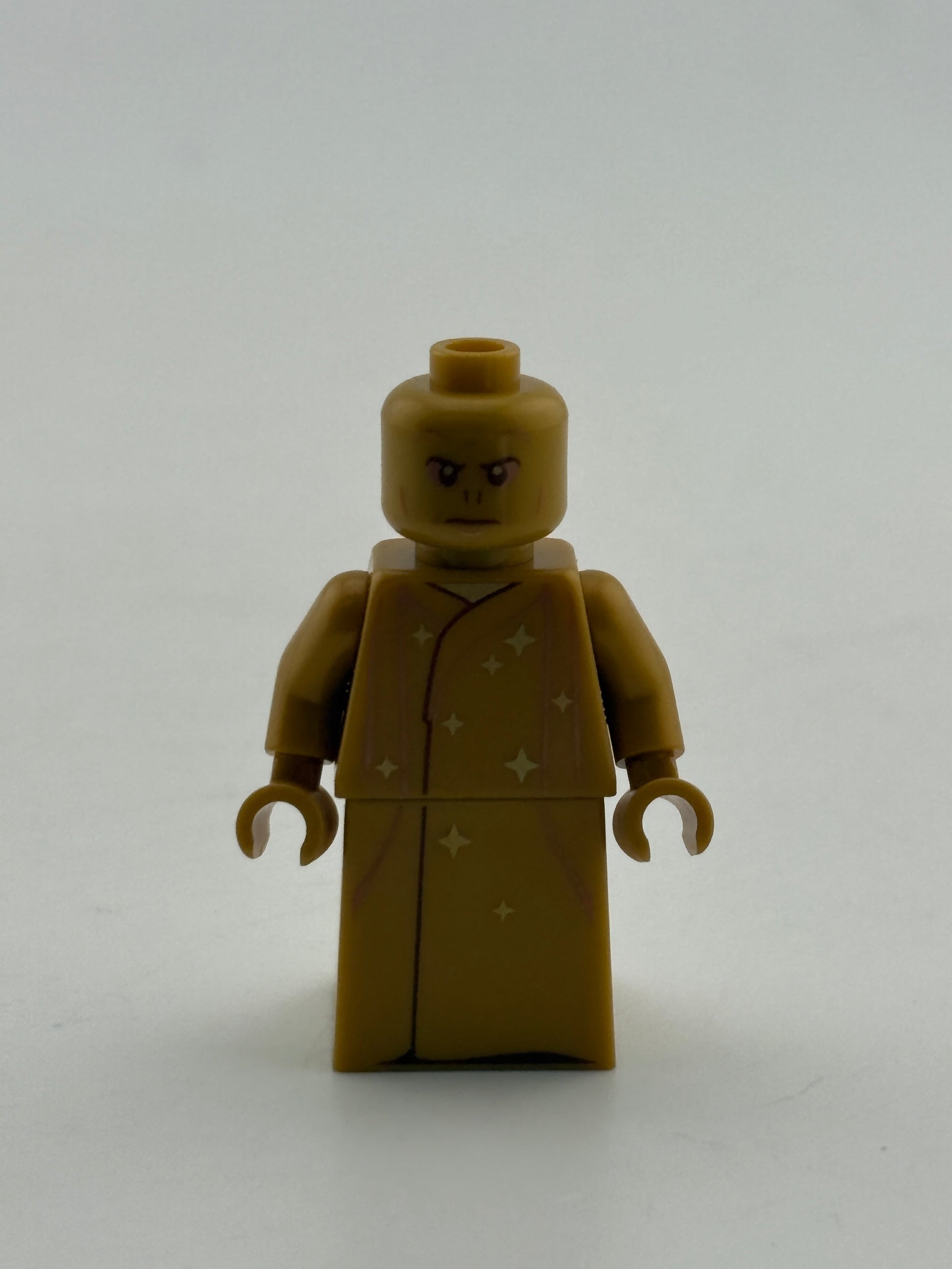 Lego Harry Potter 76389 20th Anniversary Pearl Gold Voldemort Minifigure Loose FRENLY BRICKS - Open 7 Days