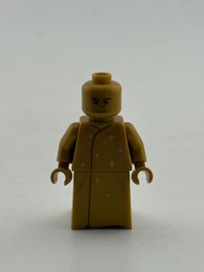 Lego Harry Potter 76389 20th Anniversary Pearl Gold Voldemort Minifigure Loose