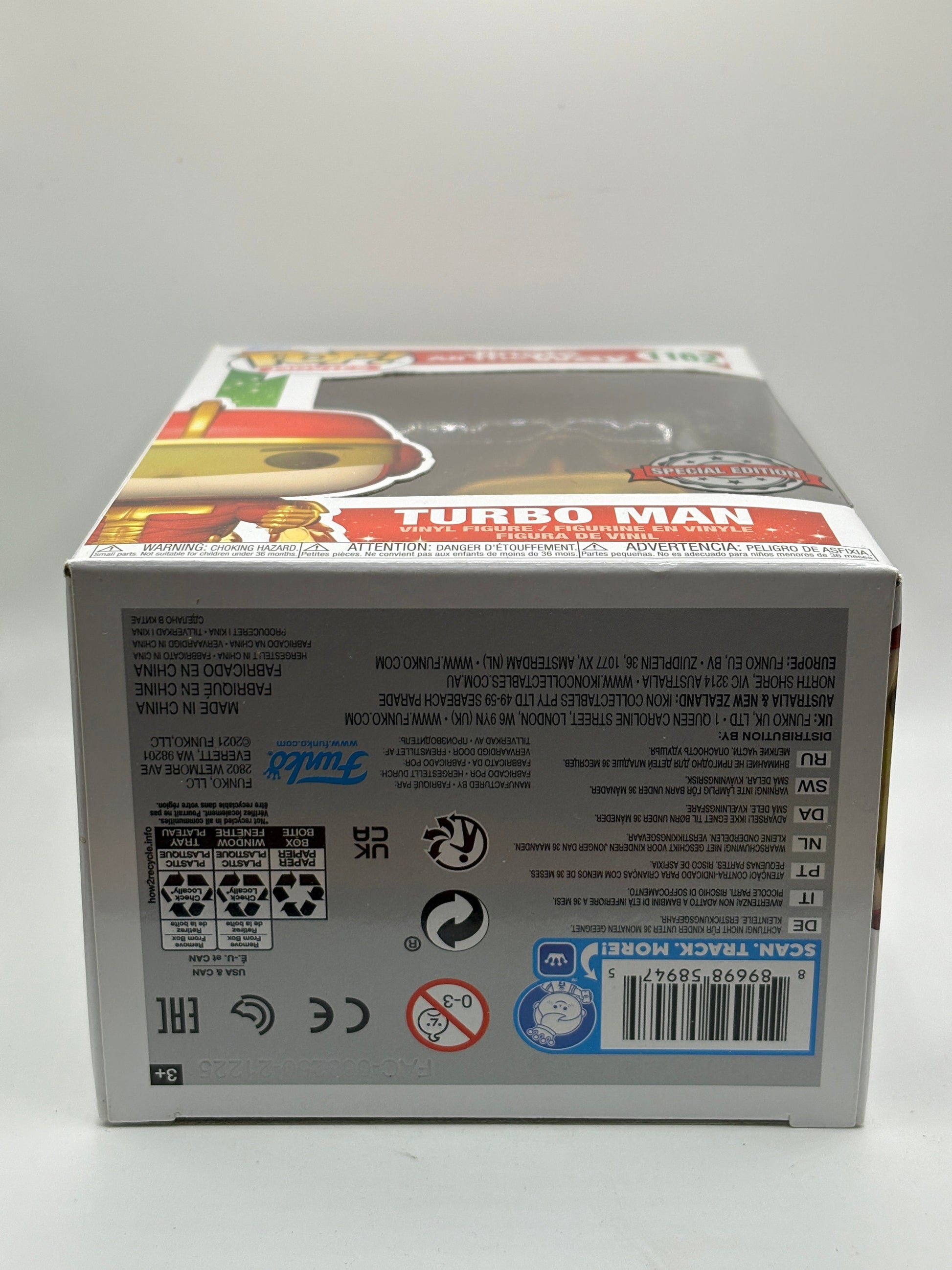 Funko POP! Movies Jingle All The Way #1162 Turbo Man Special Edition FRENLY BRICKS - Open 7 Days